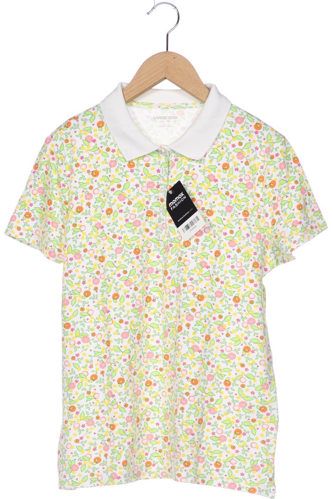 

Lands End Damen Poloshirt, weiß, Gr. 38