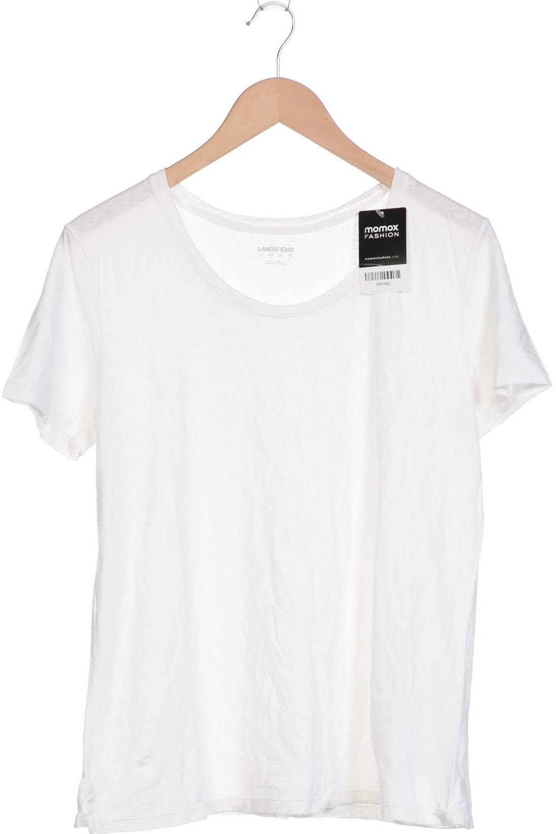 

Lands End Damen T-Shirt, weiß, Gr. 38