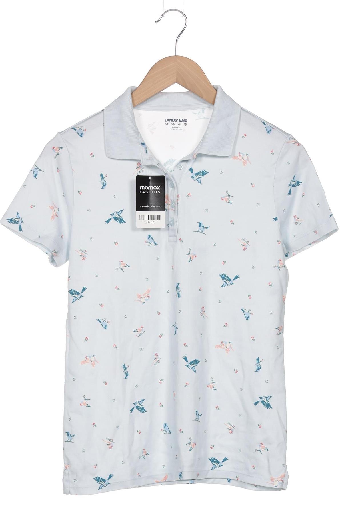

Lands End Damen Poloshirt, hellblau, Gr. 36