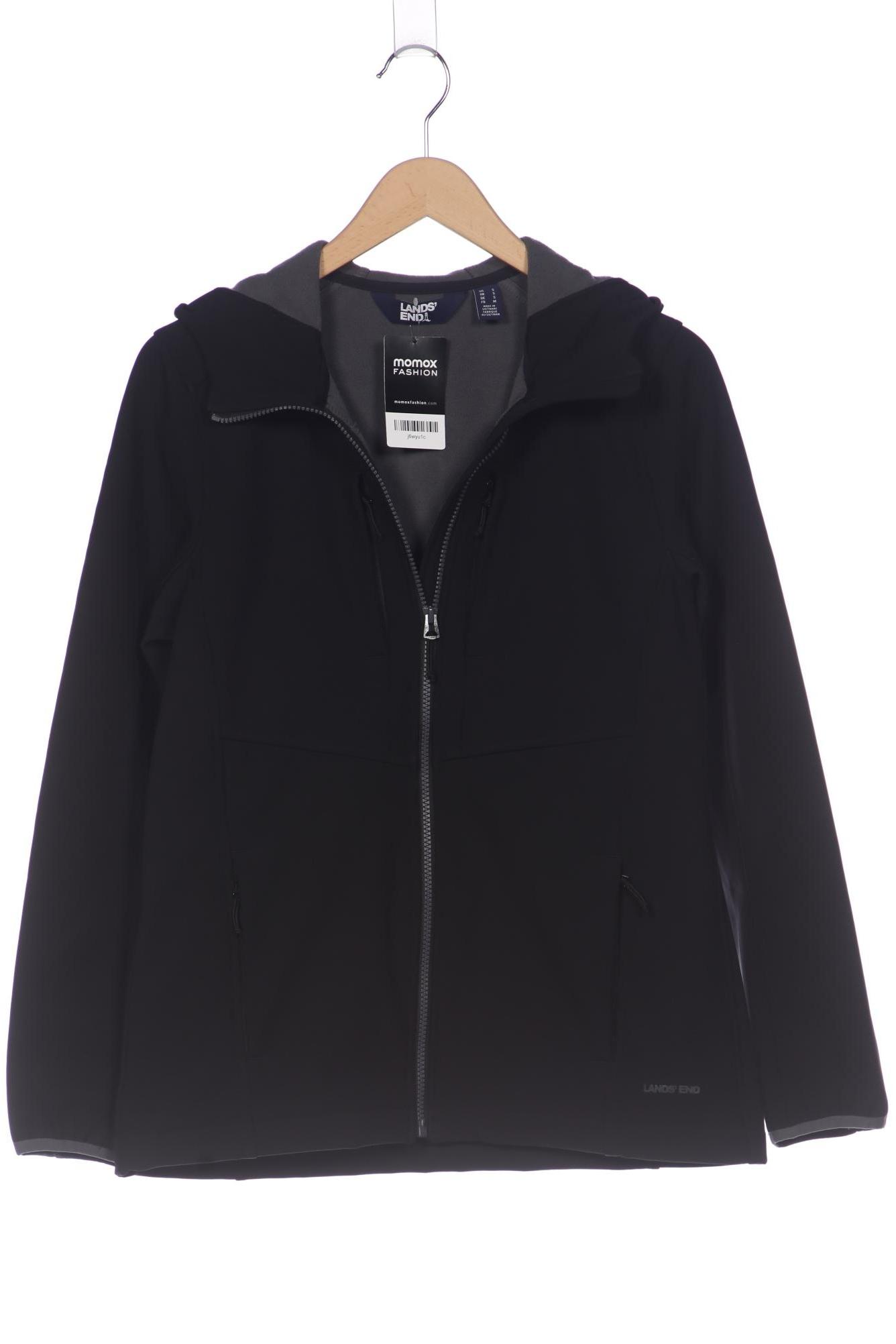 

Lands End Damen Jacke, schwarz, Gr. 36