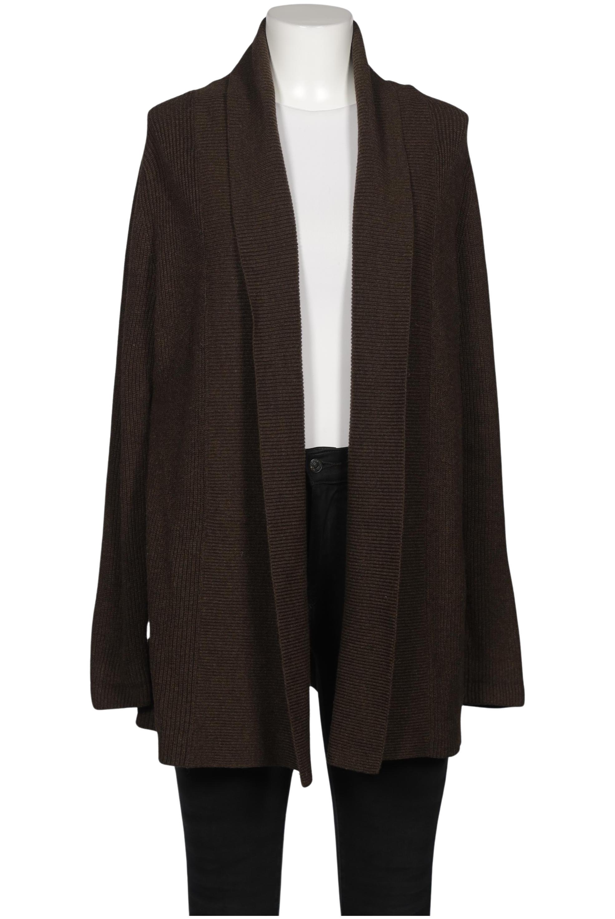 

Lands End Damen Strickjacke, braun, Gr. 38