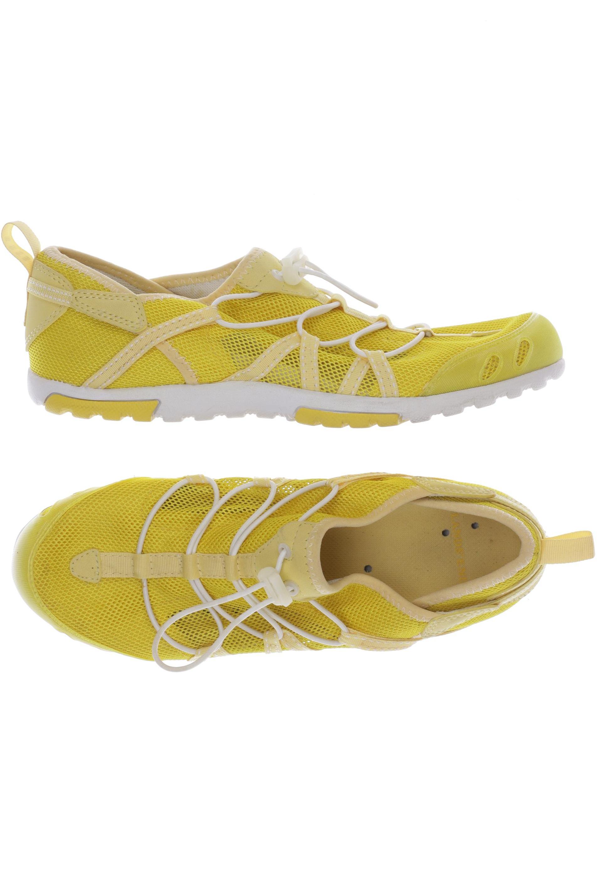 

Lands End Damen Sneakers, gelb, Gr. 7