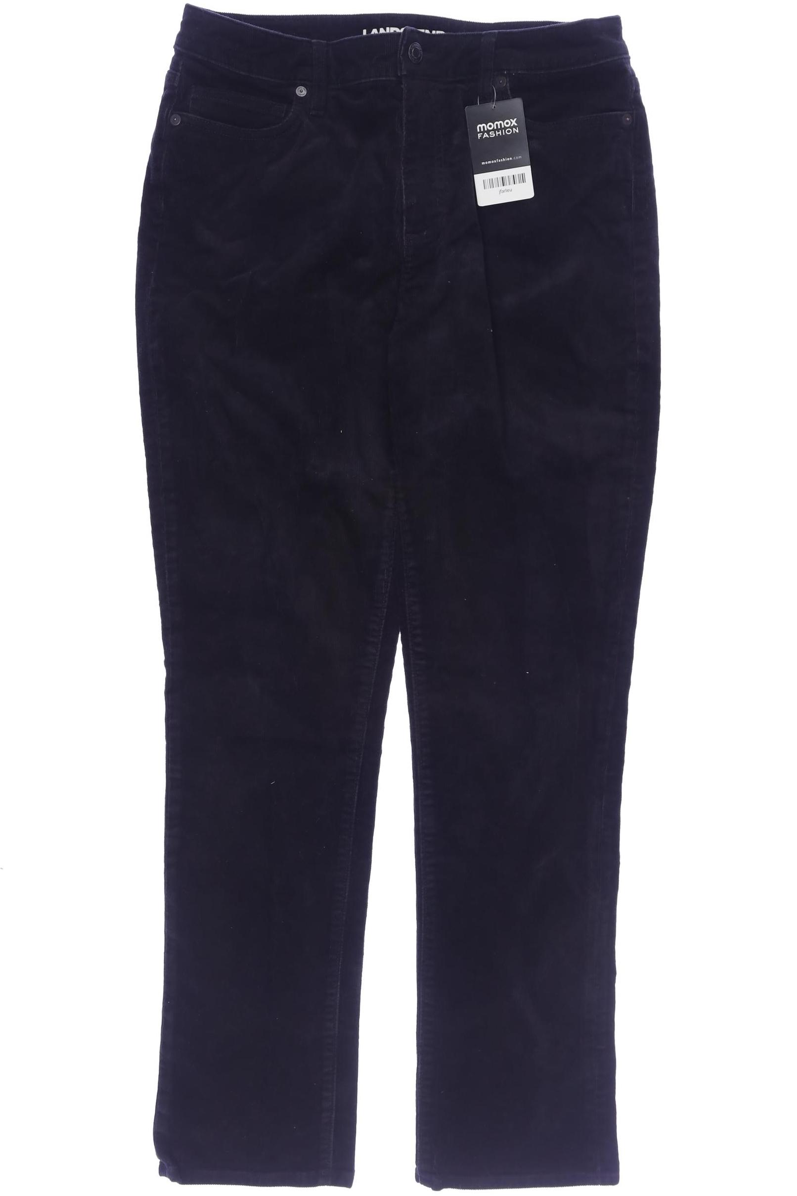 

Lands End Damen Stoffhose, schwarz, Gr. 40