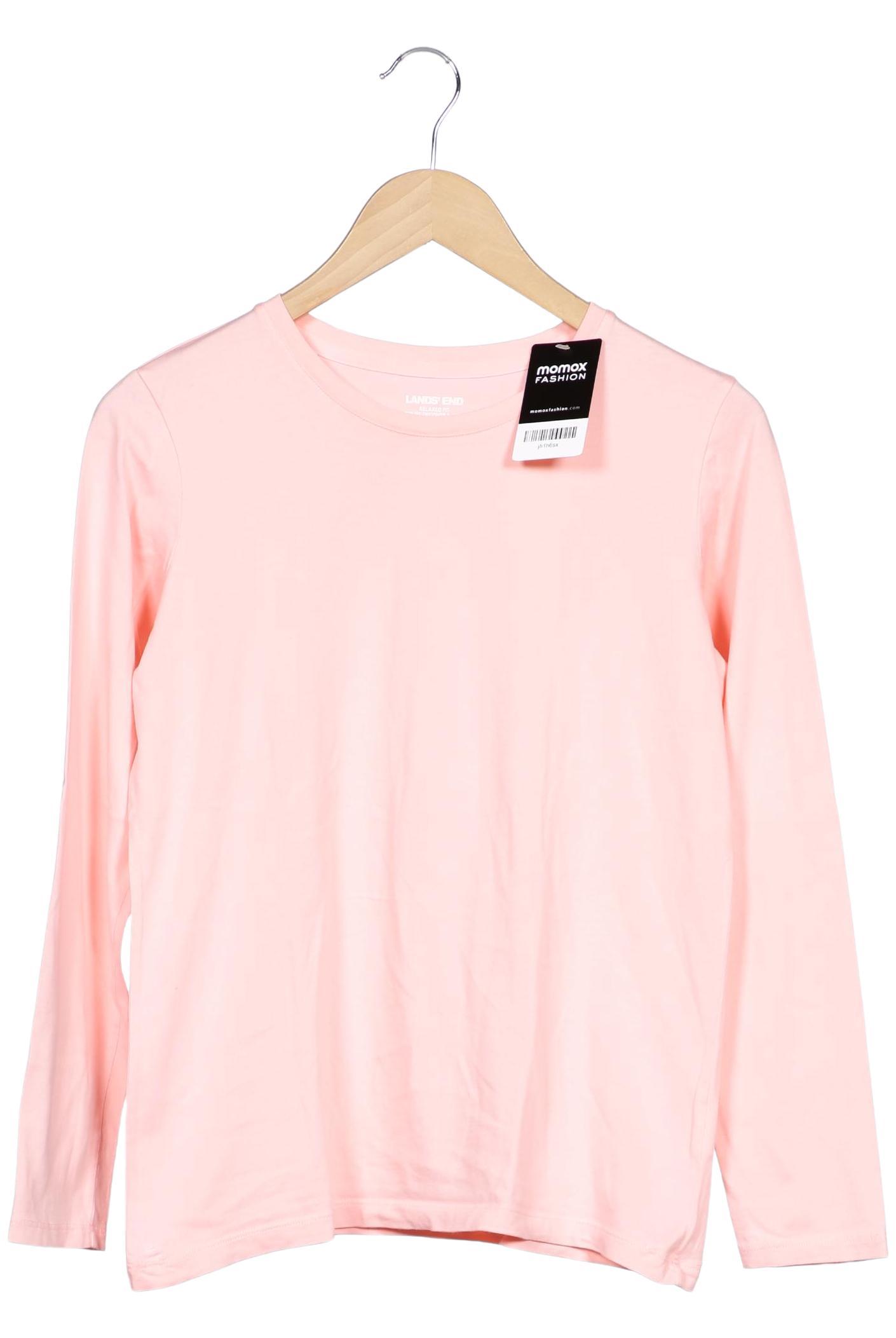 

Lands End Damen Langarmshirt, pink, Gr. 34
