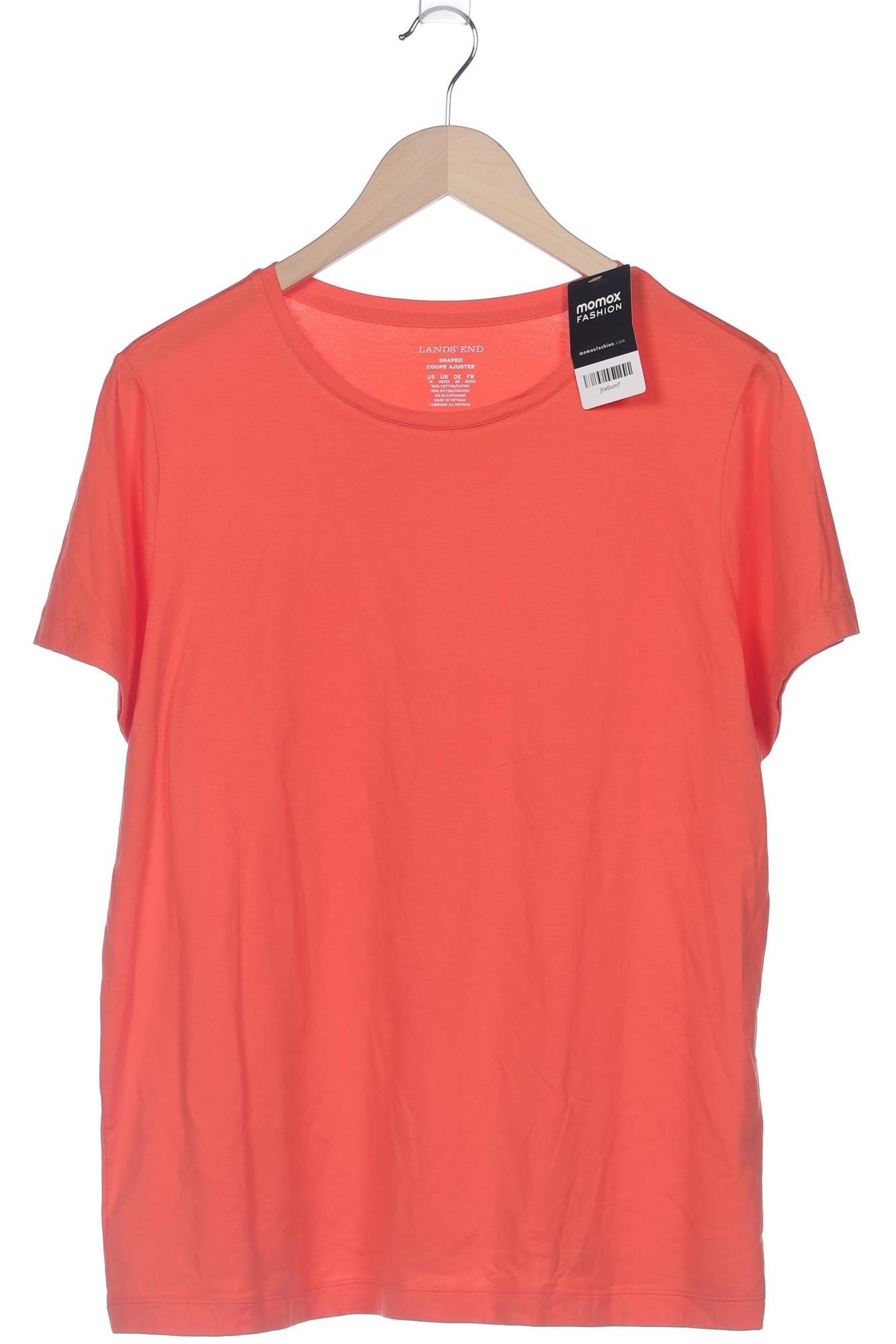

Lands End Damen T-Shirt, orange, Gr. 50