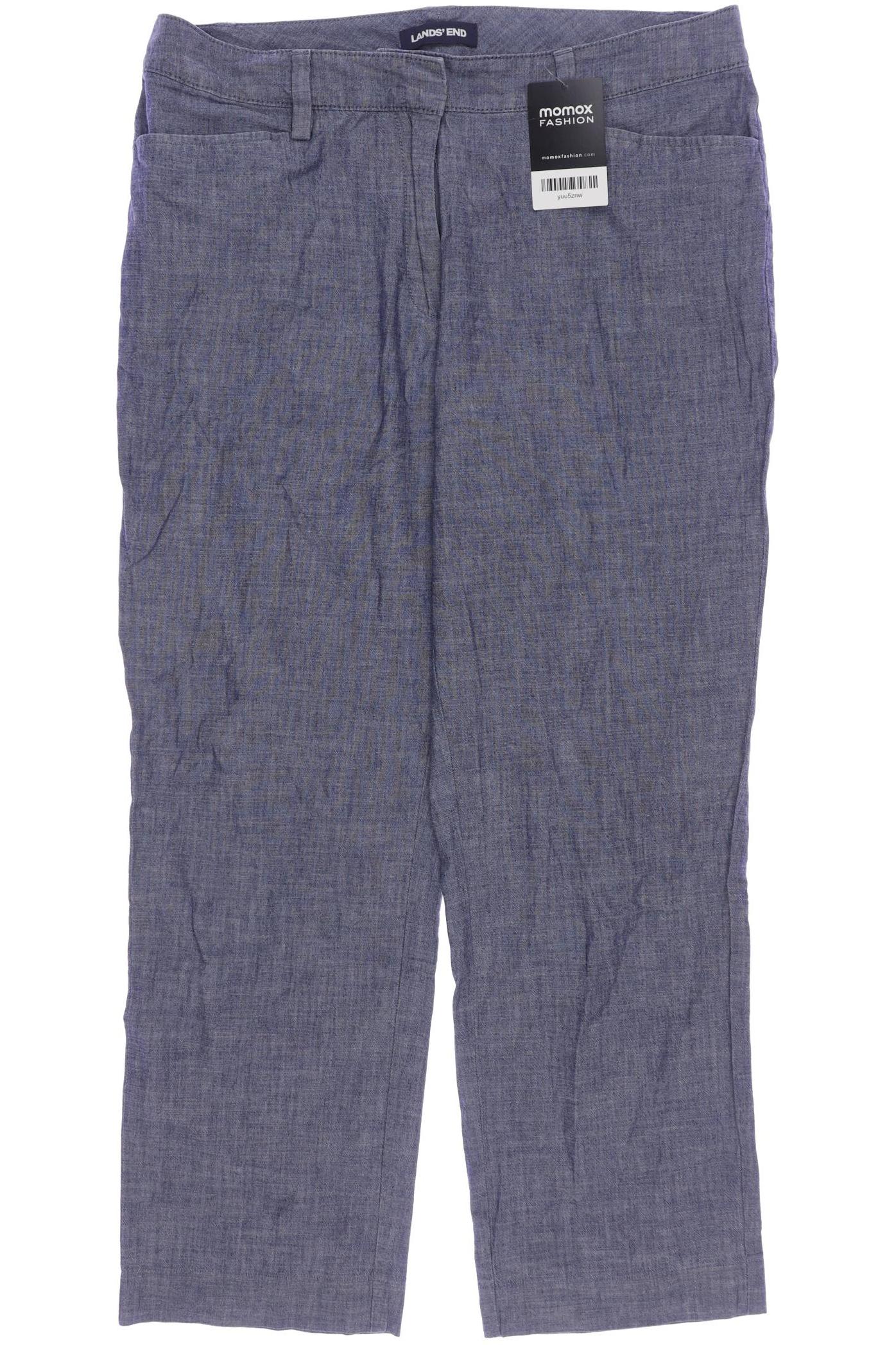 

Lands End Damen Stoffhose, blau, Gr. 8