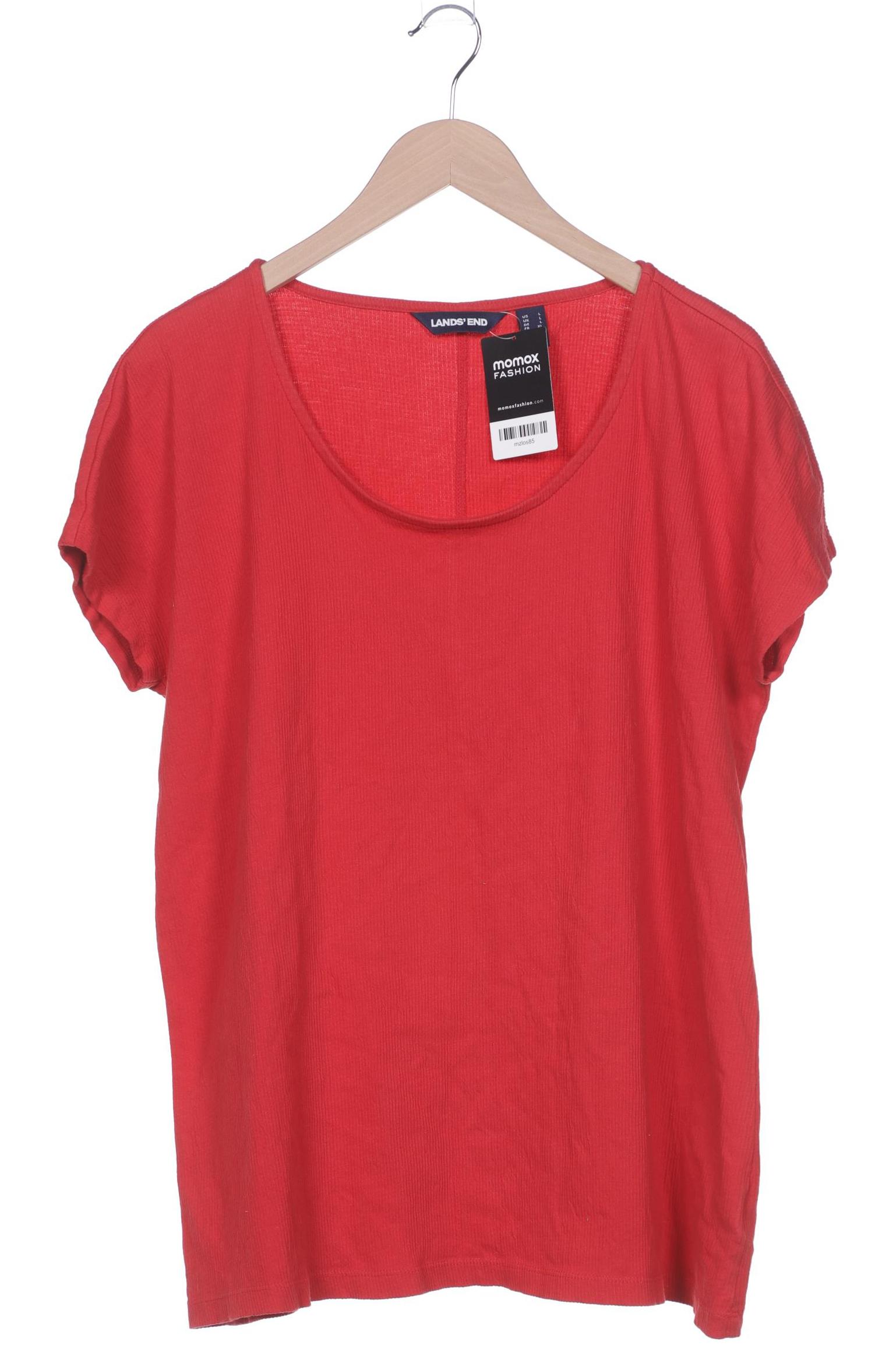 

Lands End Damen T-Shirt, rot, Gr. 42