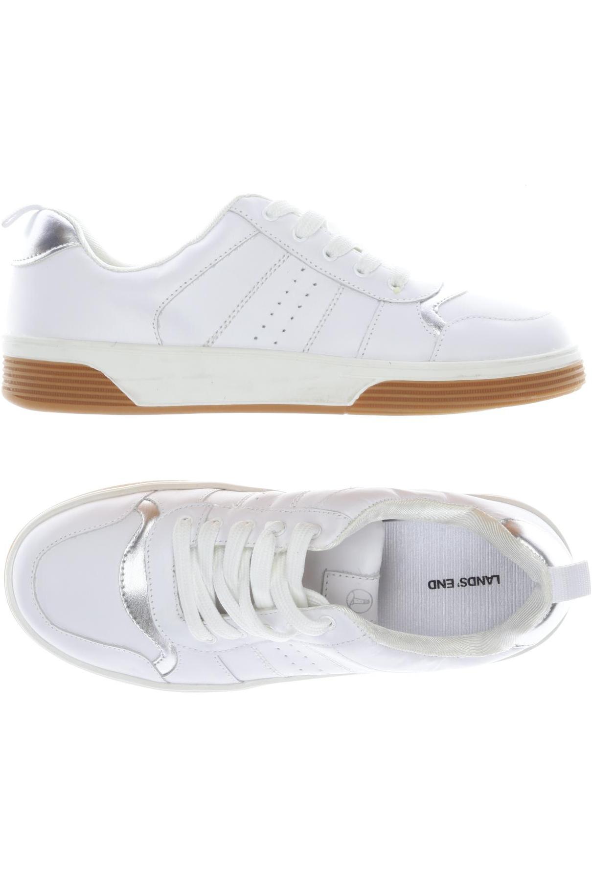 

Lands End Damen Sneakers, weiß, Gr. 39
