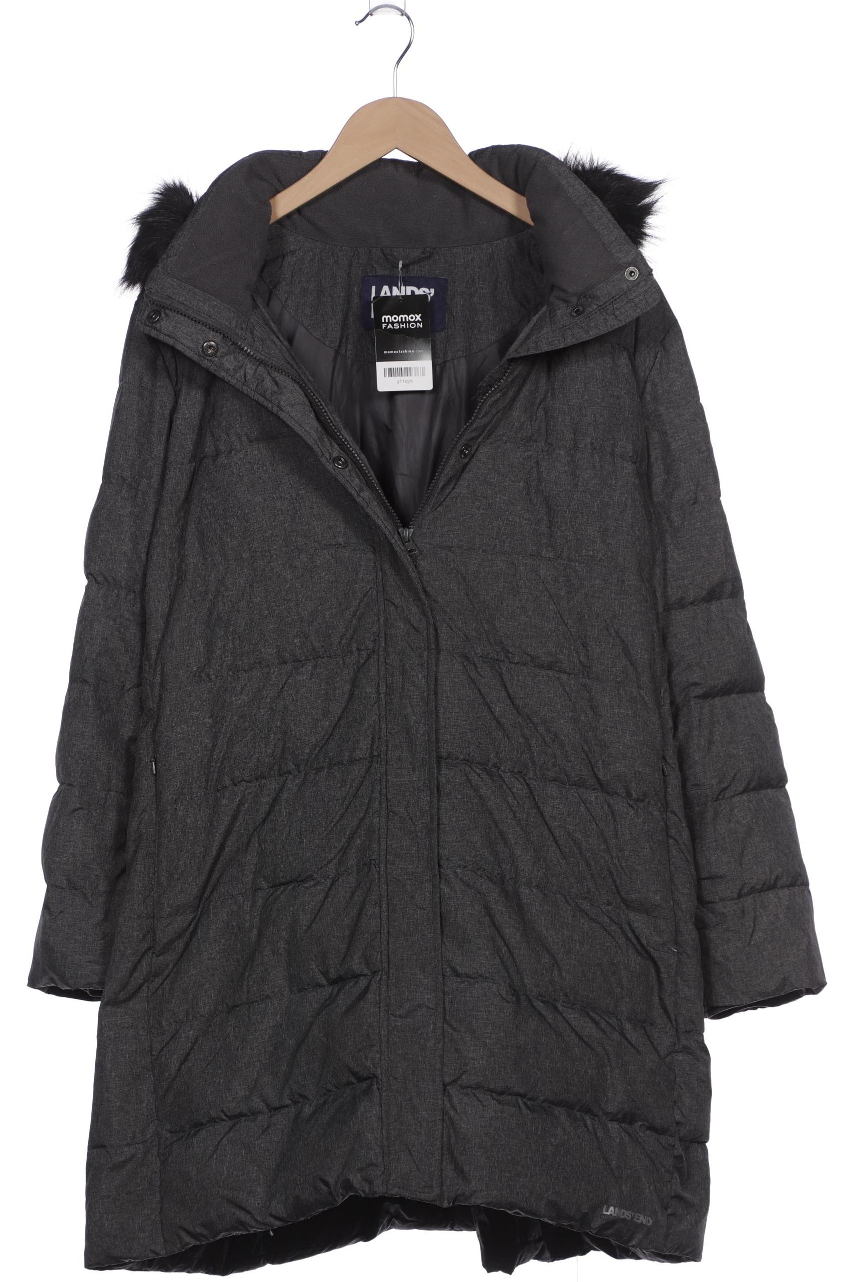 

Lands End Damen Mantel, grau, Gr. 52