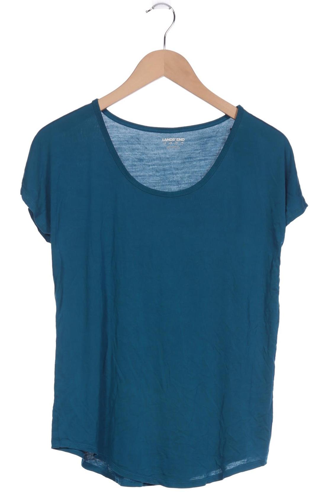 

Lands End Damen T-Shirt, türkis, Gr. 36