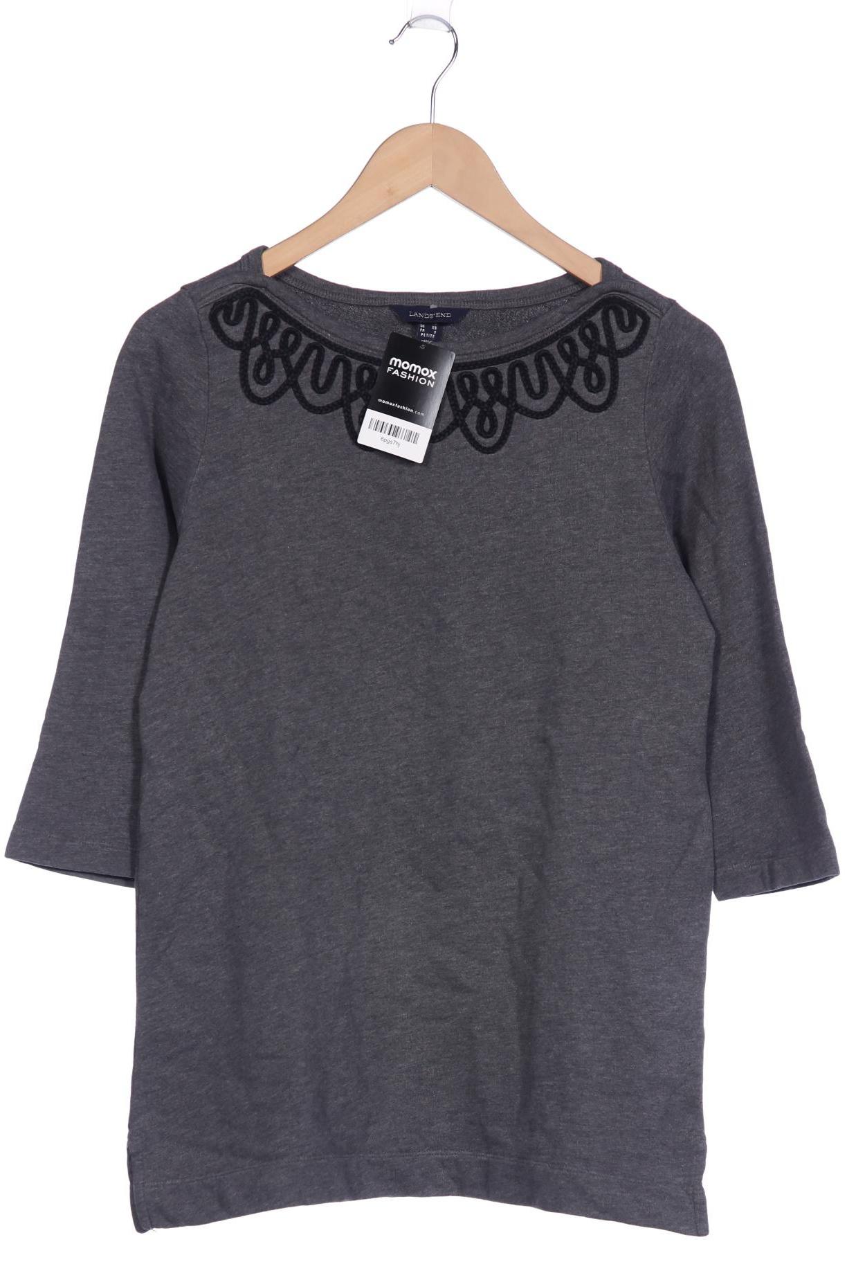 

Lands End Damen Sweatshirt, grau, Gr. 34