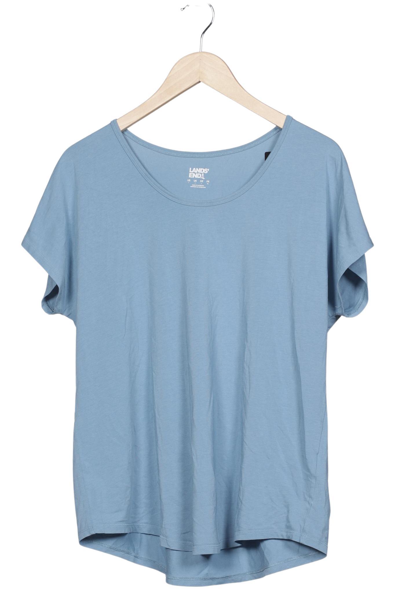 

Lands End Damen T-Shirt, hellblau, Gr. 42