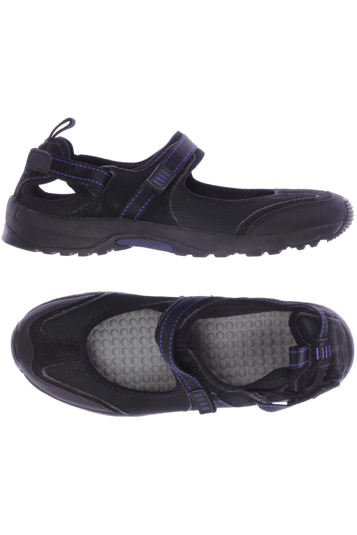 

Lands End Damen Sandale, schwarz, Gr. 39.5