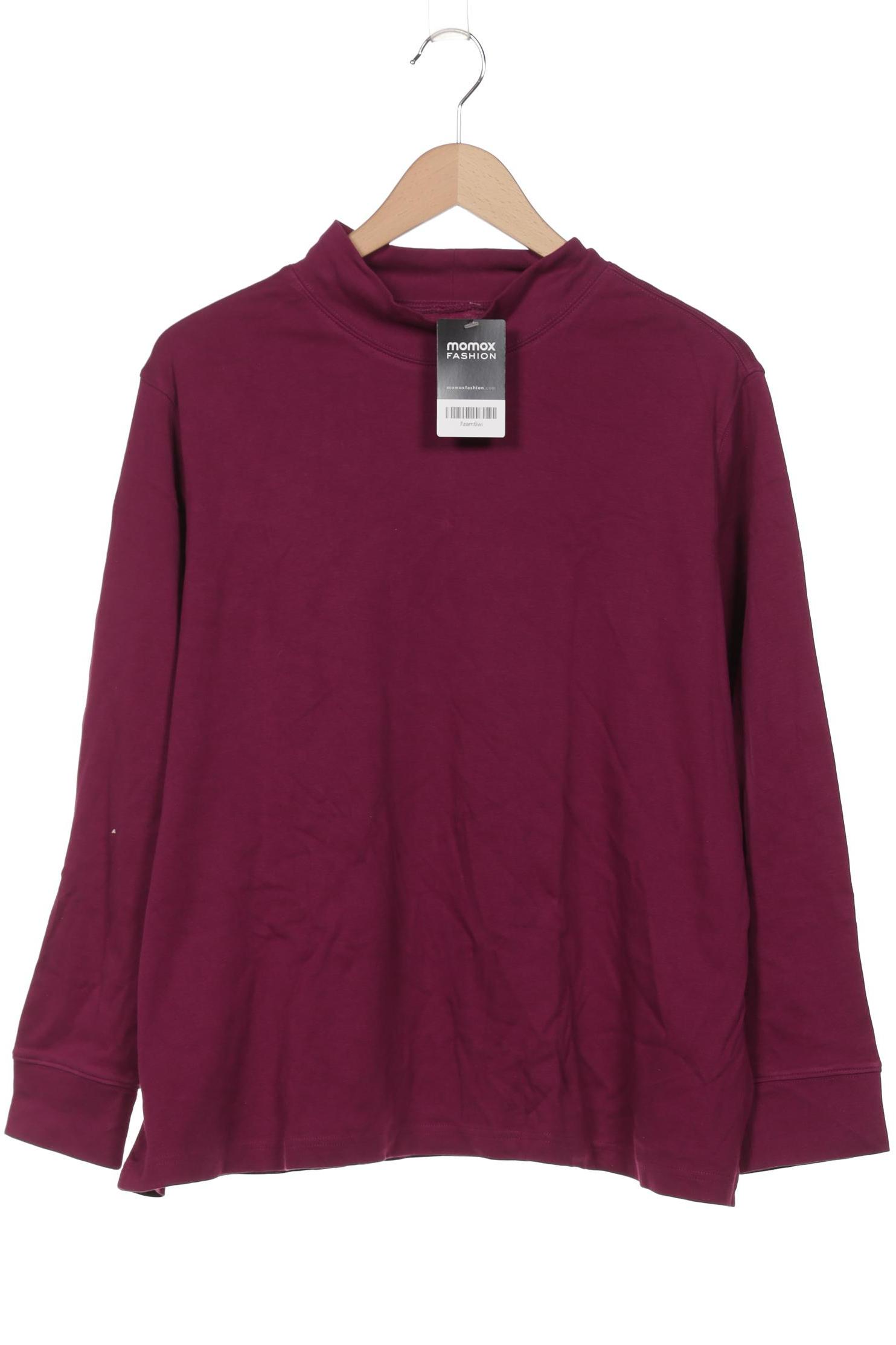 

Lands End Damen Langarmshirt, pink, Gr. 56