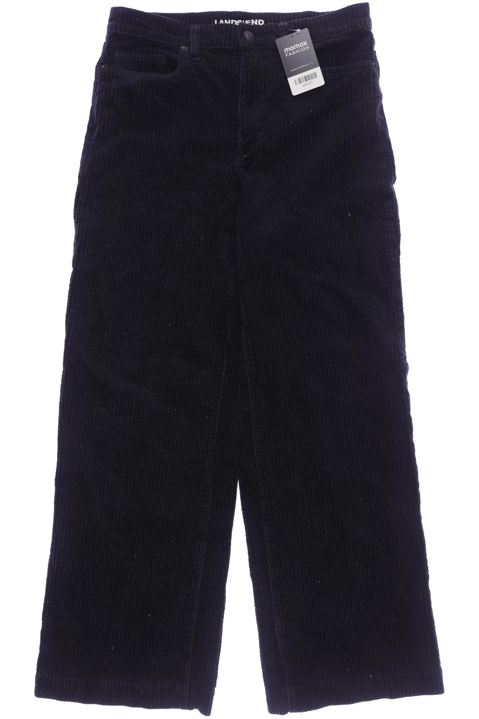 

Lands End Damen Stoffhose, schwarz, Gr. 40