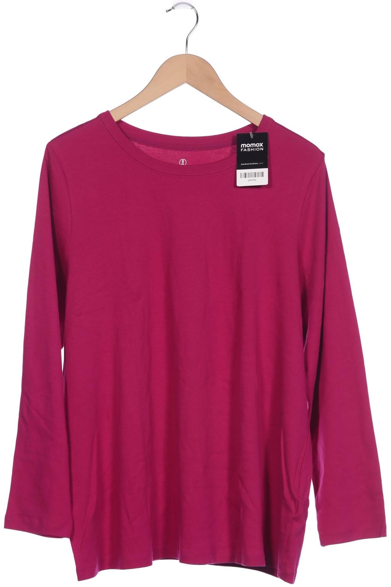 

Lands End Damen Langarmshirt, pink, Gr. 20