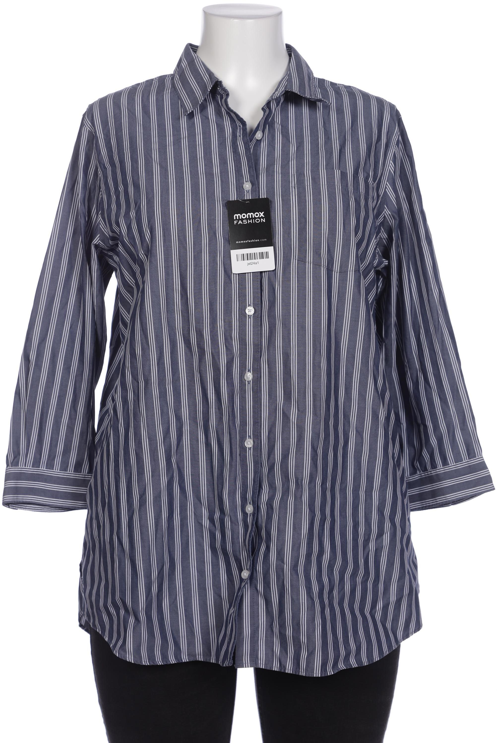 

Lands End Damen Bluse, blau, Gr. 46