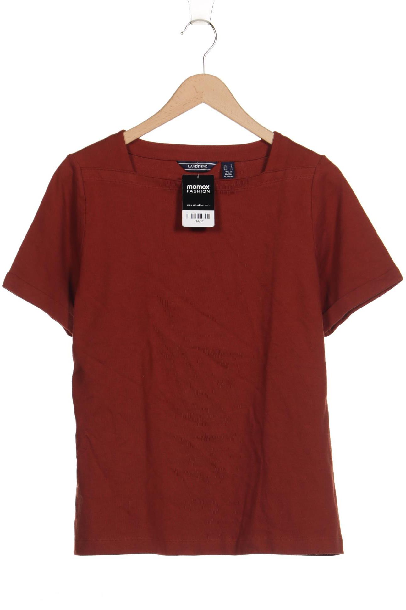 

Lands End Damen T-Shirt, braun, Gr. 38