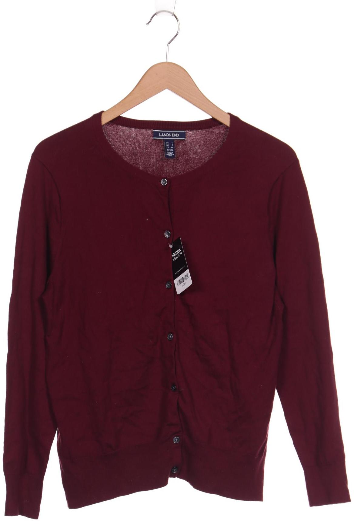 

Lands´End Damen Strickjacke, bordeaux