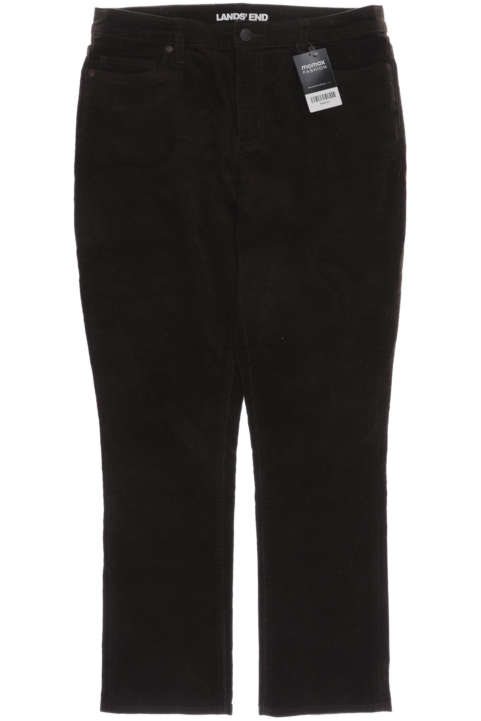 

Lands End Damen Stoffhose, braun, Gr. 40