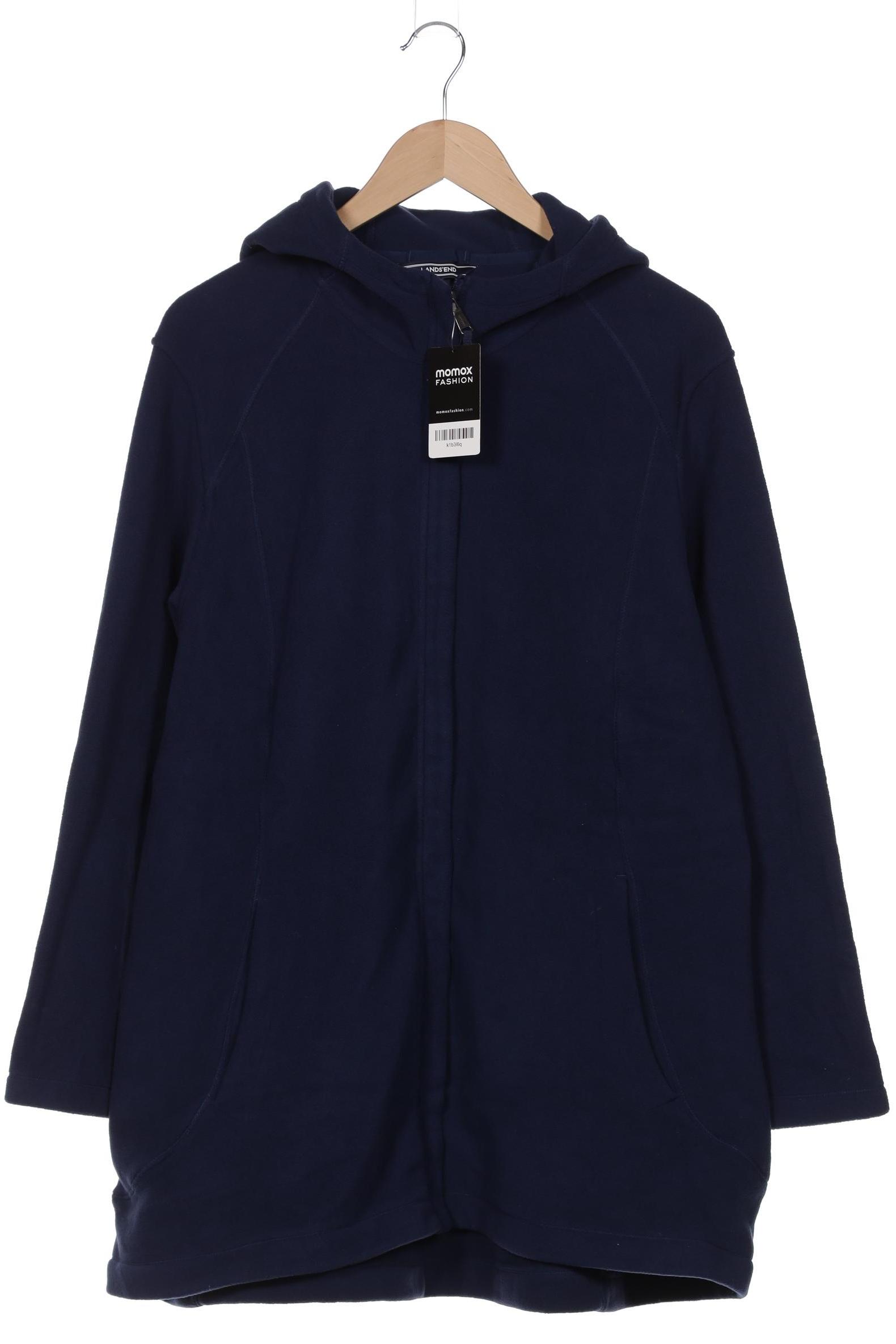 

Lands End Damen Kapuzenpullover, marineblau, Gr. 20