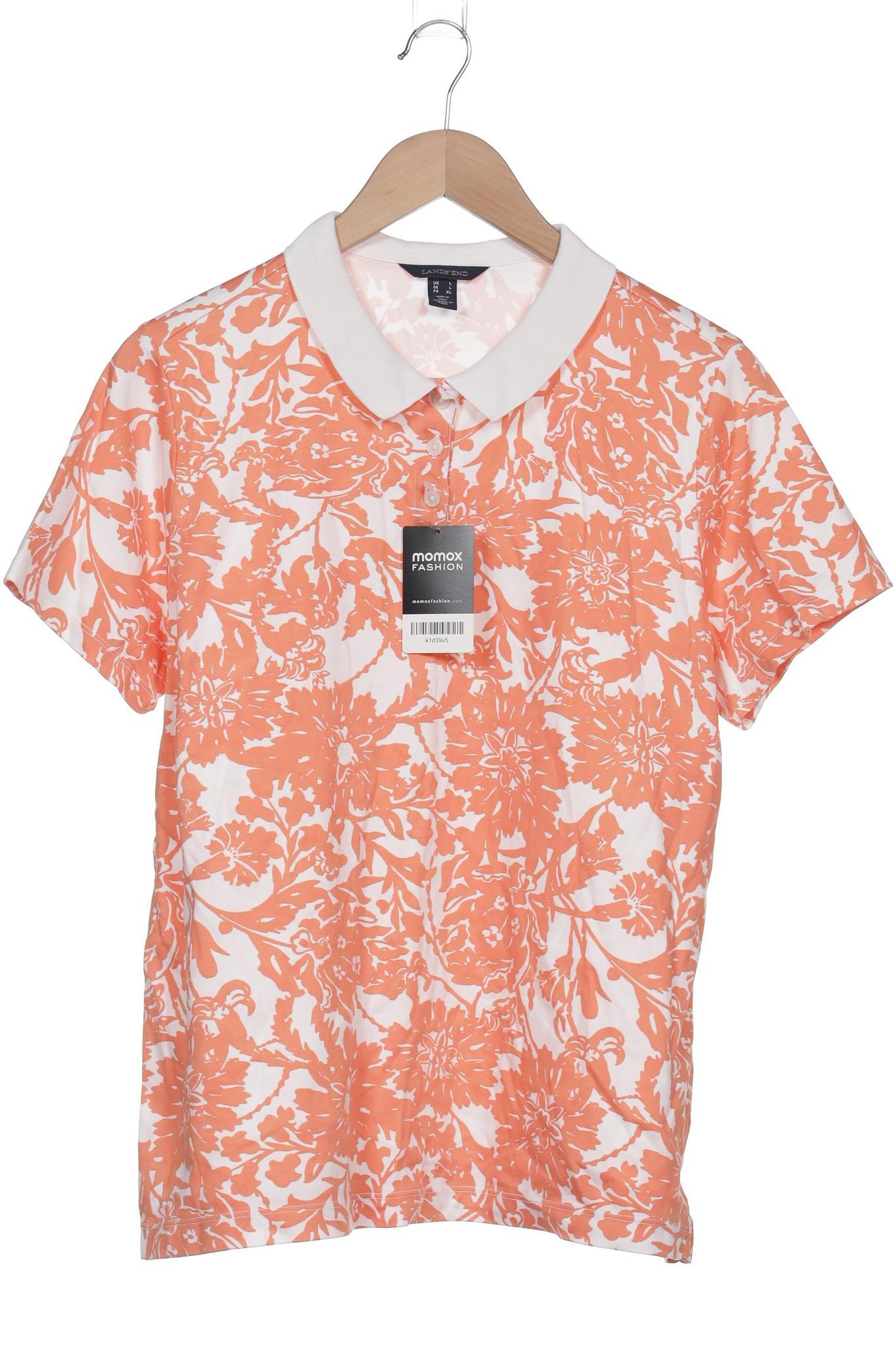 

Lands End Damen Poloshirt, orange, Gr. 42
