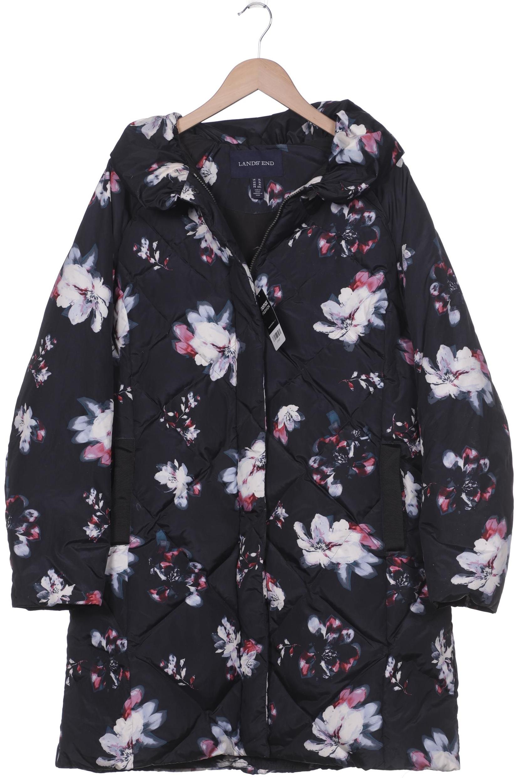 

Lands End Damen Mantel, schwarz
