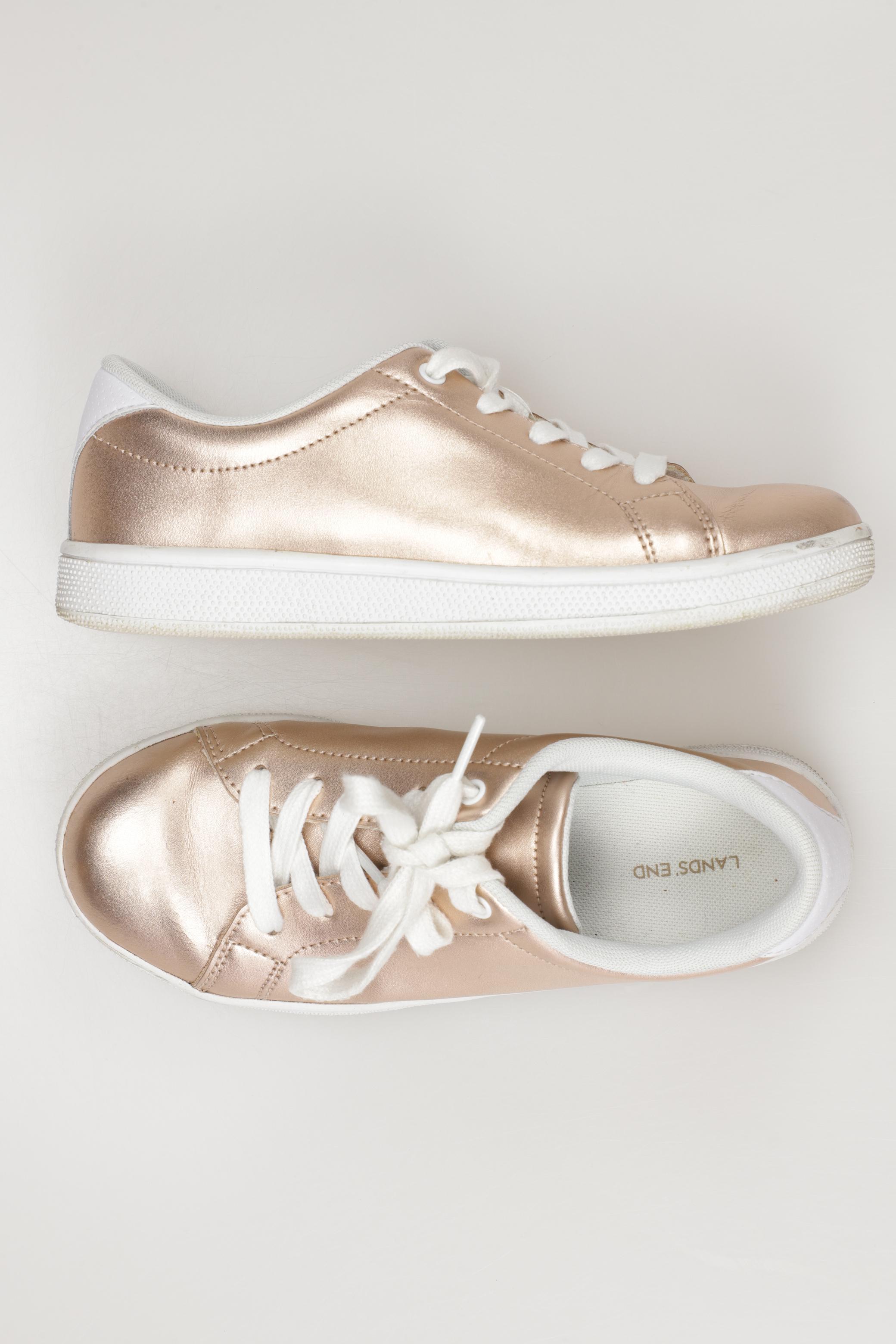 

Lands End Damen Halbschuh, gold, Gr. 36