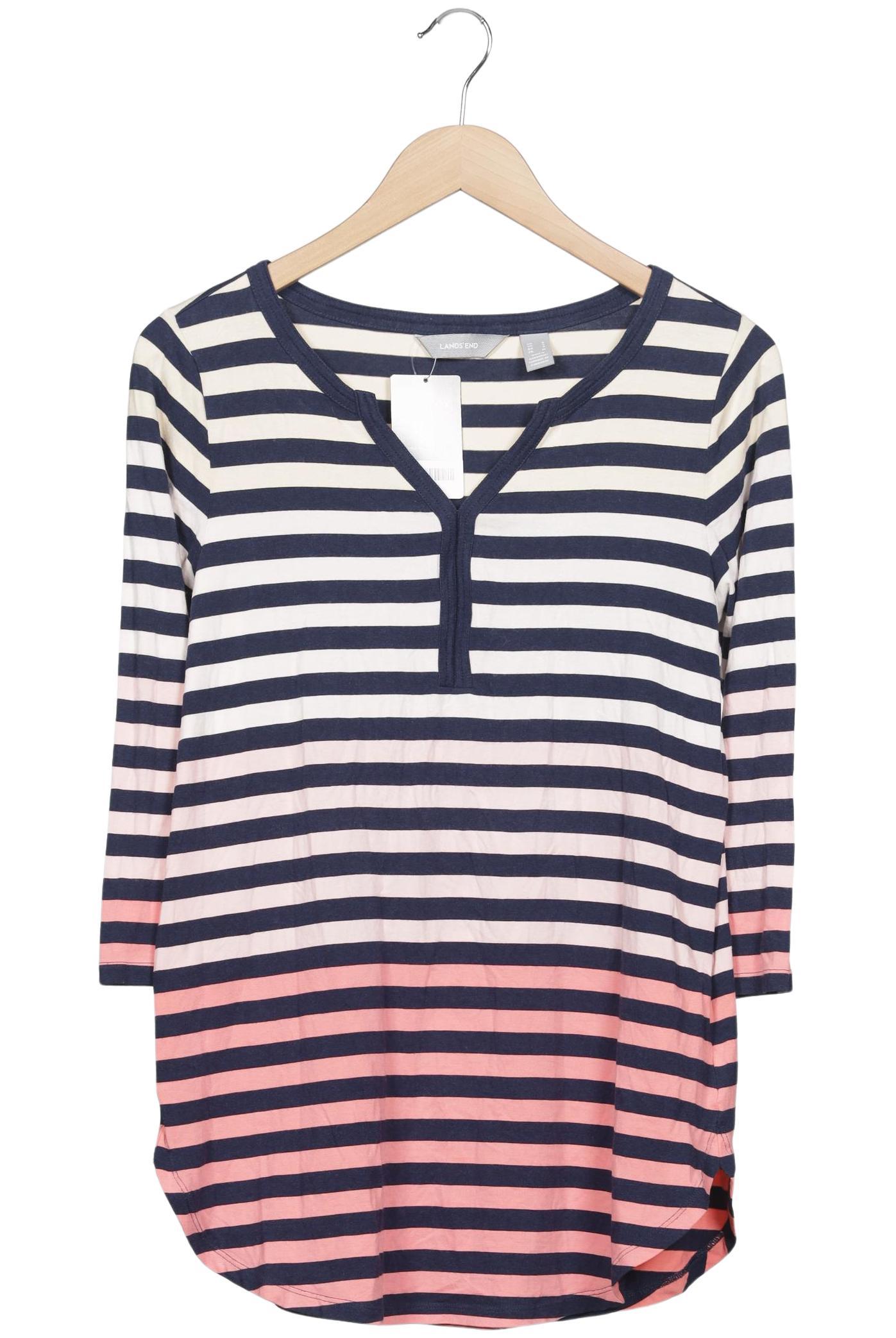 

Lands End Damen Langarmshirt, mehrfarbig, Gr. 36