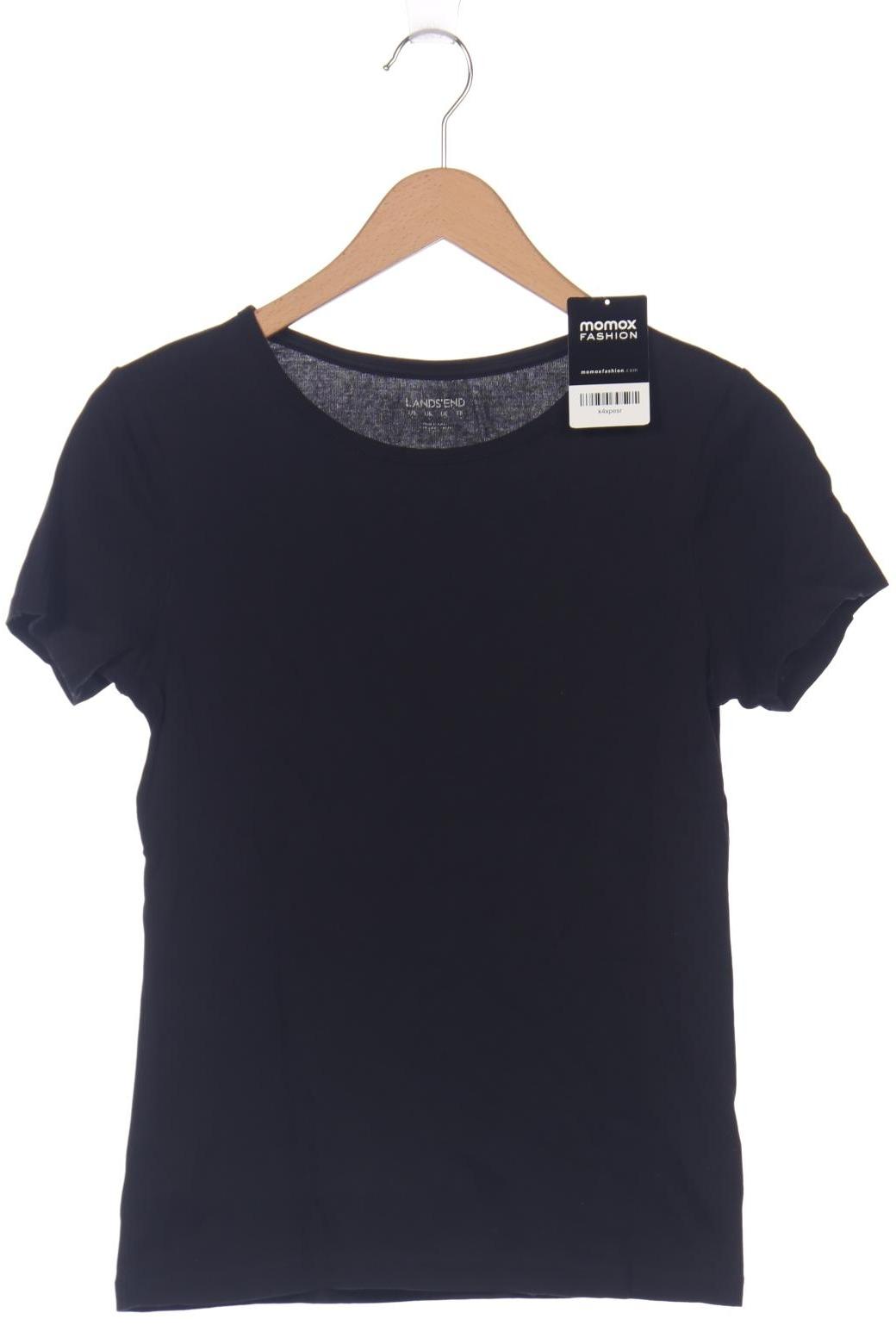 

Lands End Damen T-Shirt, schwarz, Gr. 36