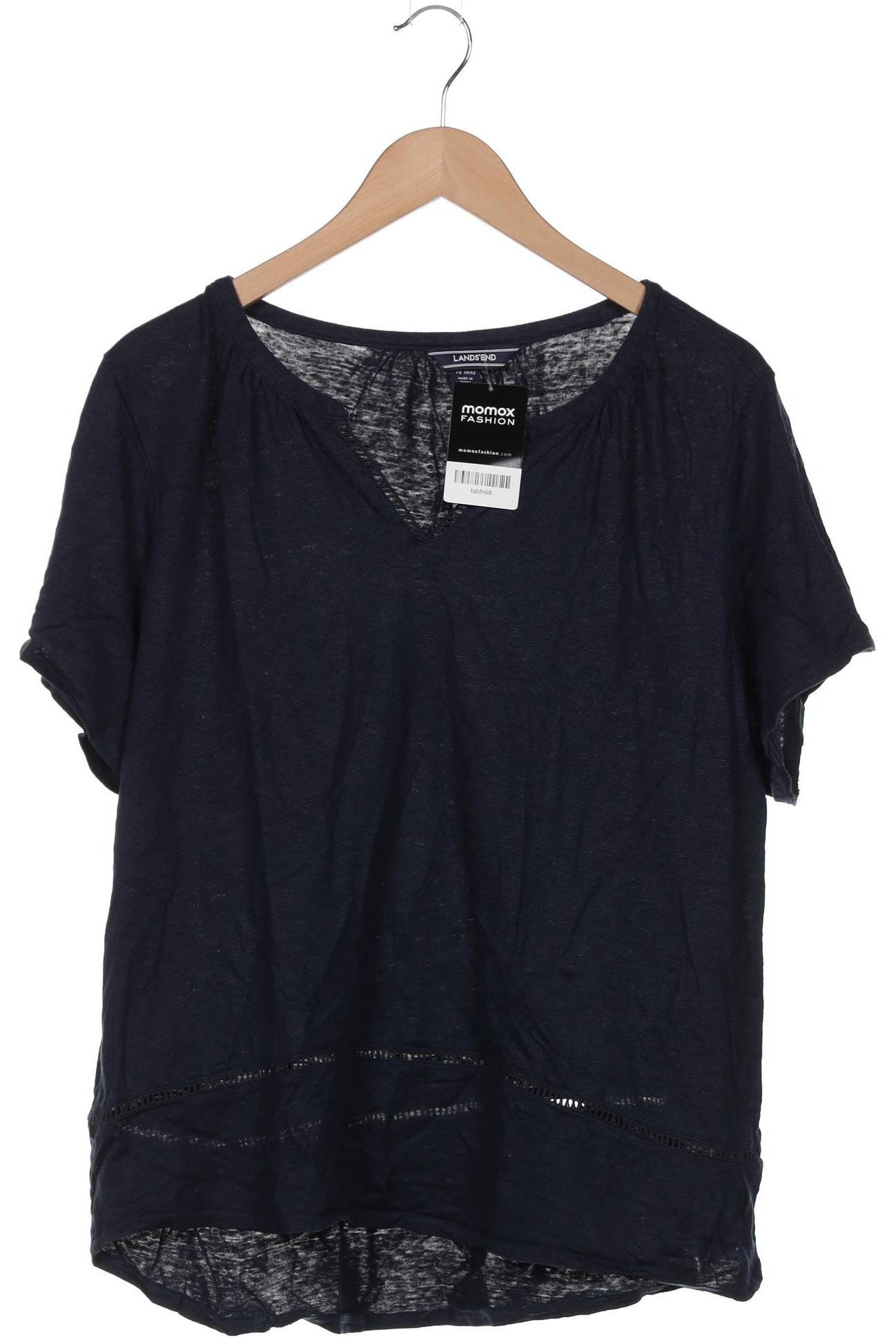 

Lands End Damen T-Shirt, marineblau, Gr. 50