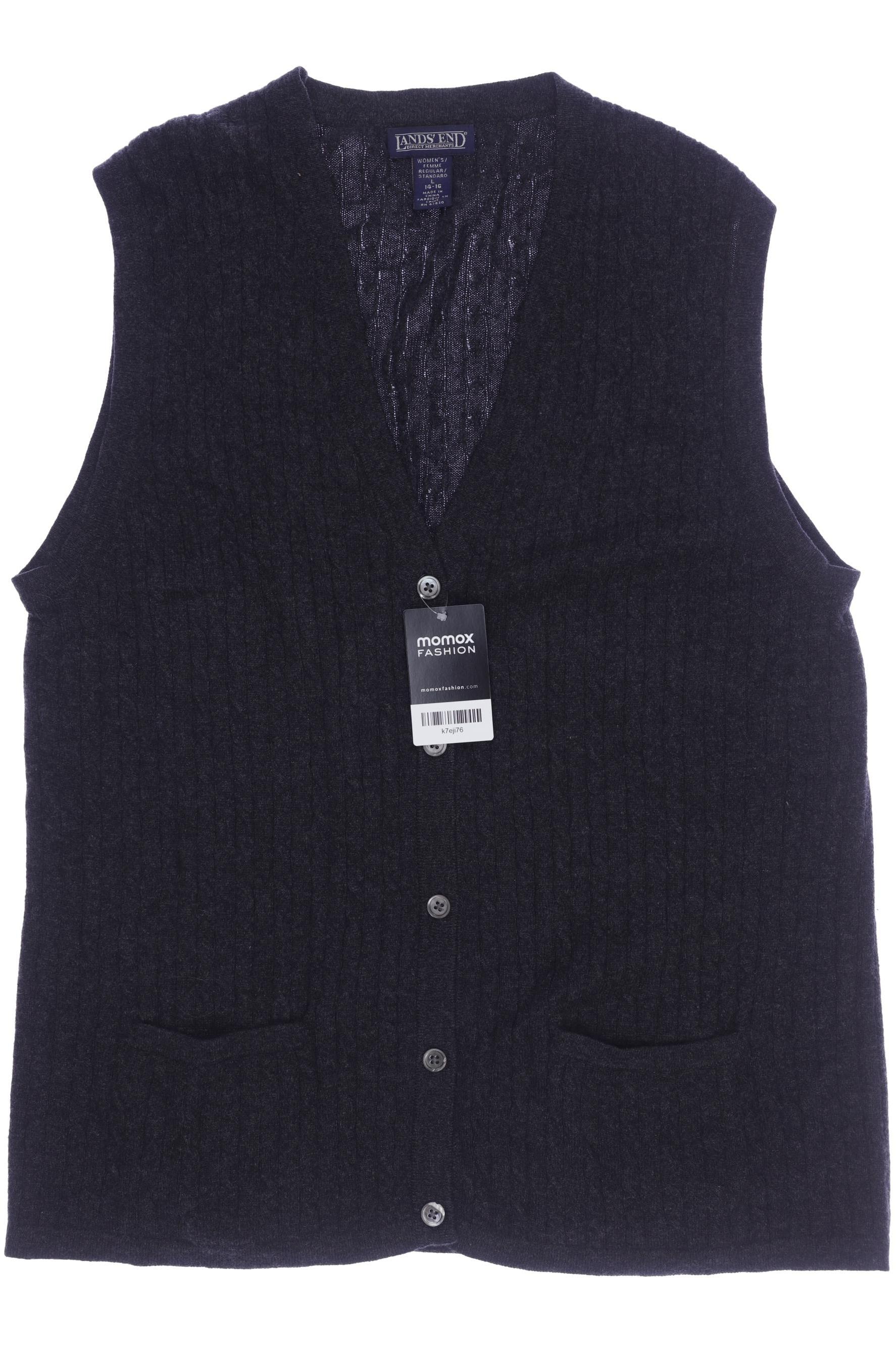 

Lands End Damen Weste, schwarz, Gr. 42