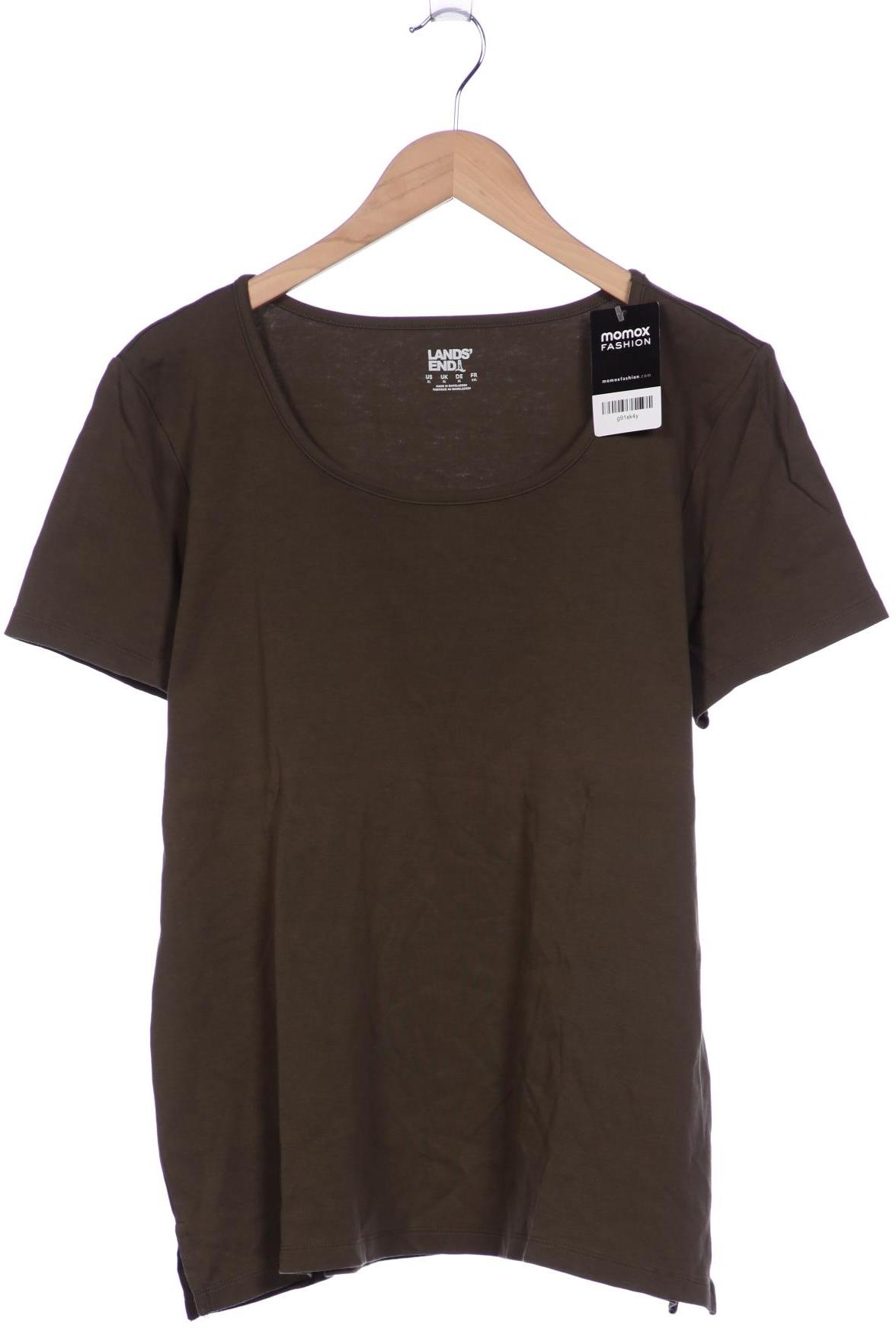 

Lands End Damen T-Shirt, grün, Gr. 44