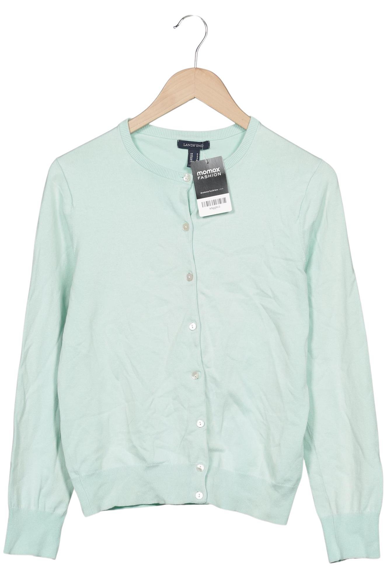 

Lands End Damen Strickjacke, hellgrün, Gr. 36