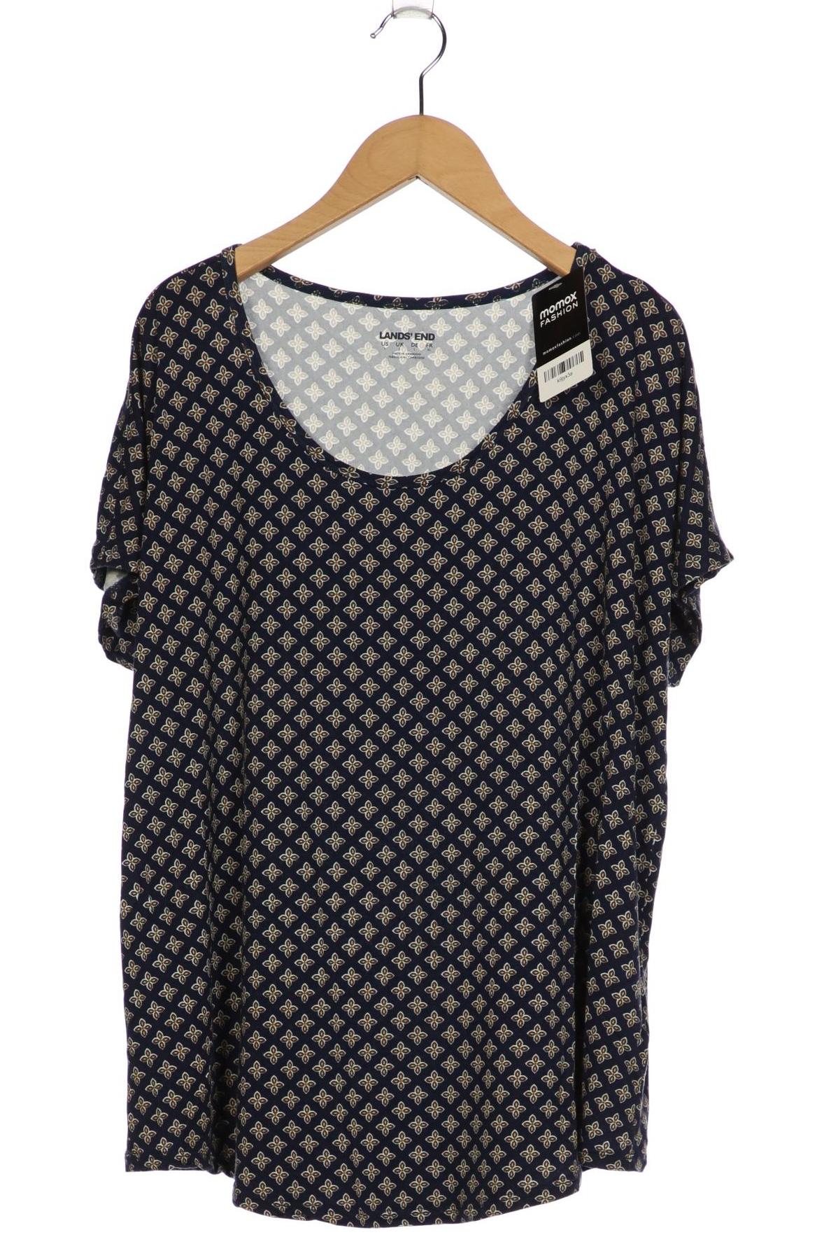 

Lands End Damen T-Shirt, marineblau, Gr. 42
