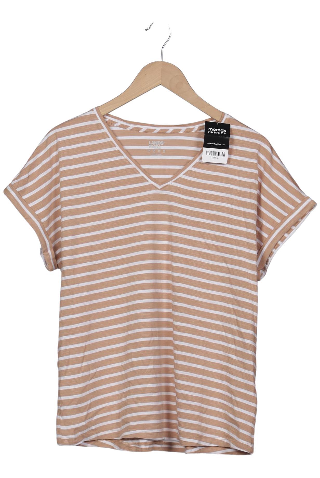 

Lands End Damen T-Shirt, beige, Gr. 44
