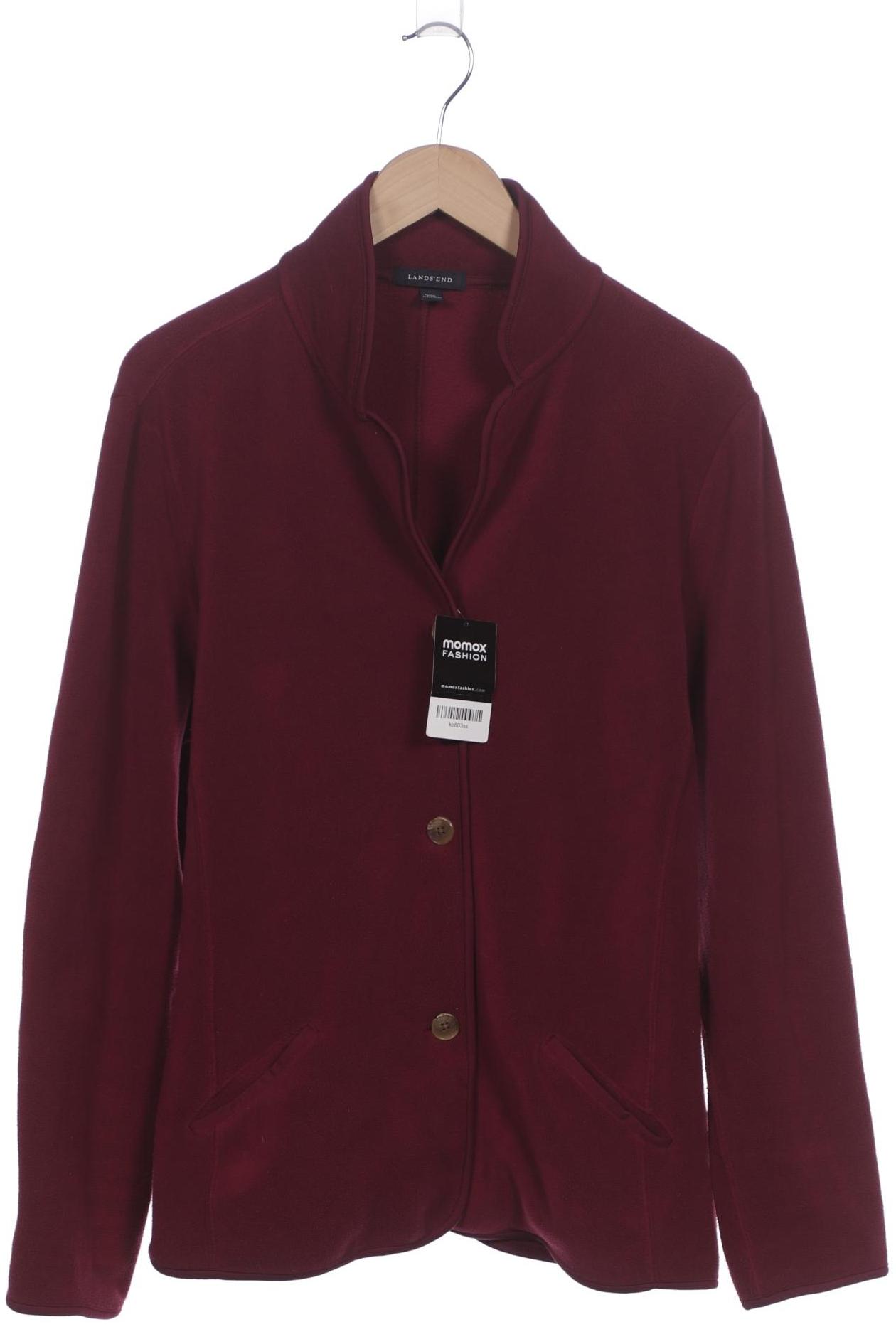 

Lands End Damen Sweatshirt, bordeaux, Gr. 14