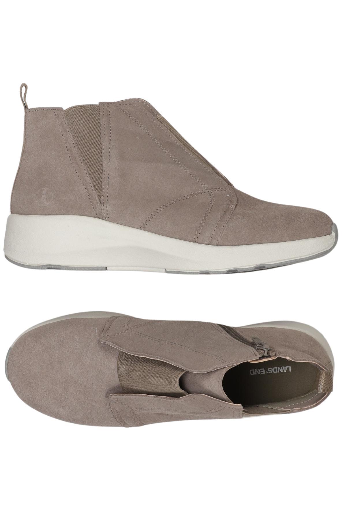 

Lands End Damen Stiefelette, grau, Gr. 38