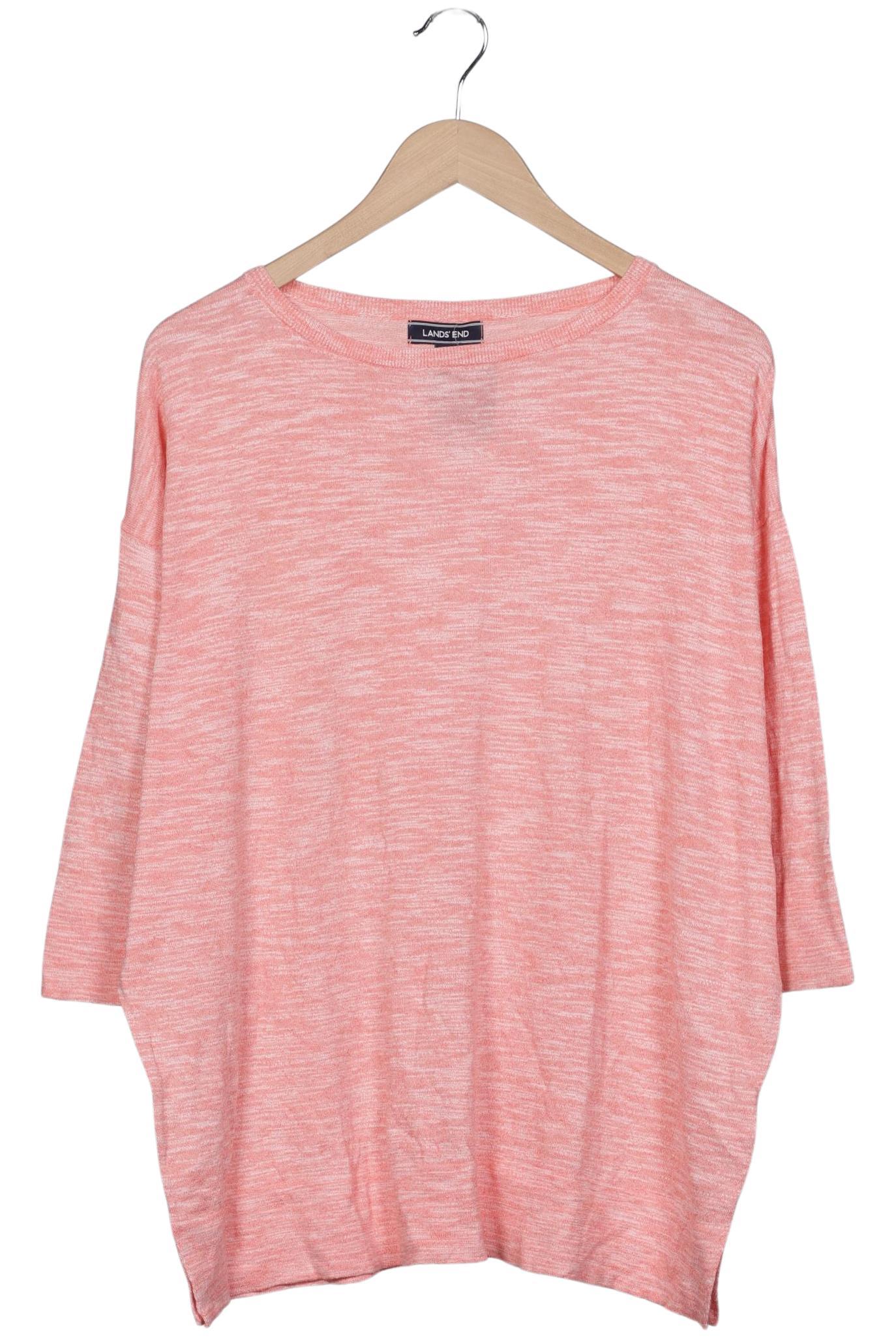 

Lands End Damen Pullover, pink, Gr. 42