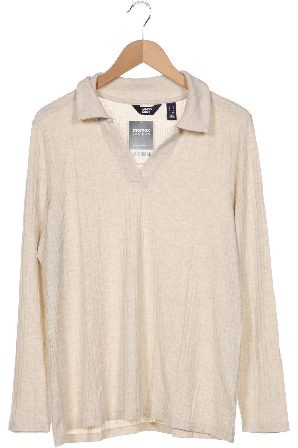 

Lands End Damen Pullover, beige, Gr. 44