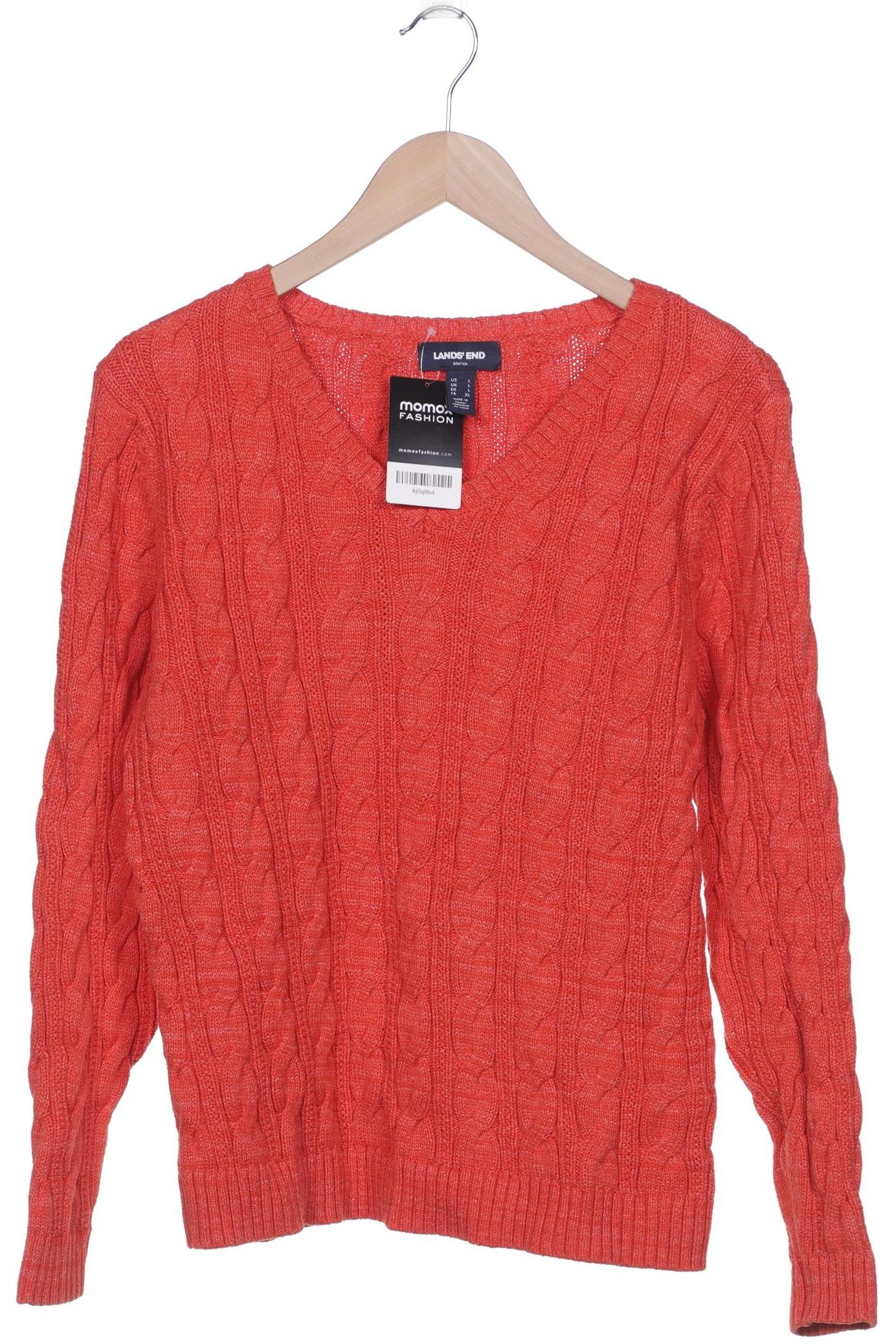 

Lands´End Damen Pullover, orange