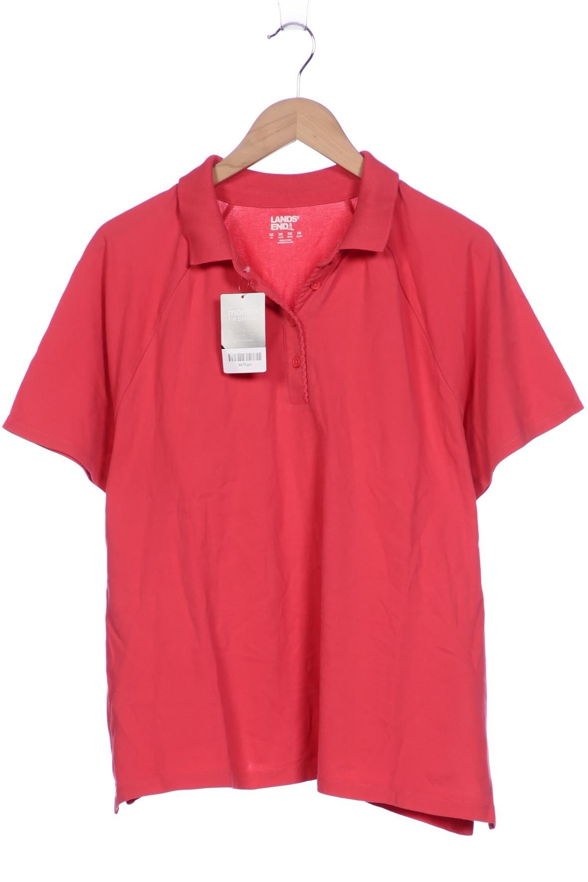 

Lands End Damen Poloshirt, pink, Gr. 52