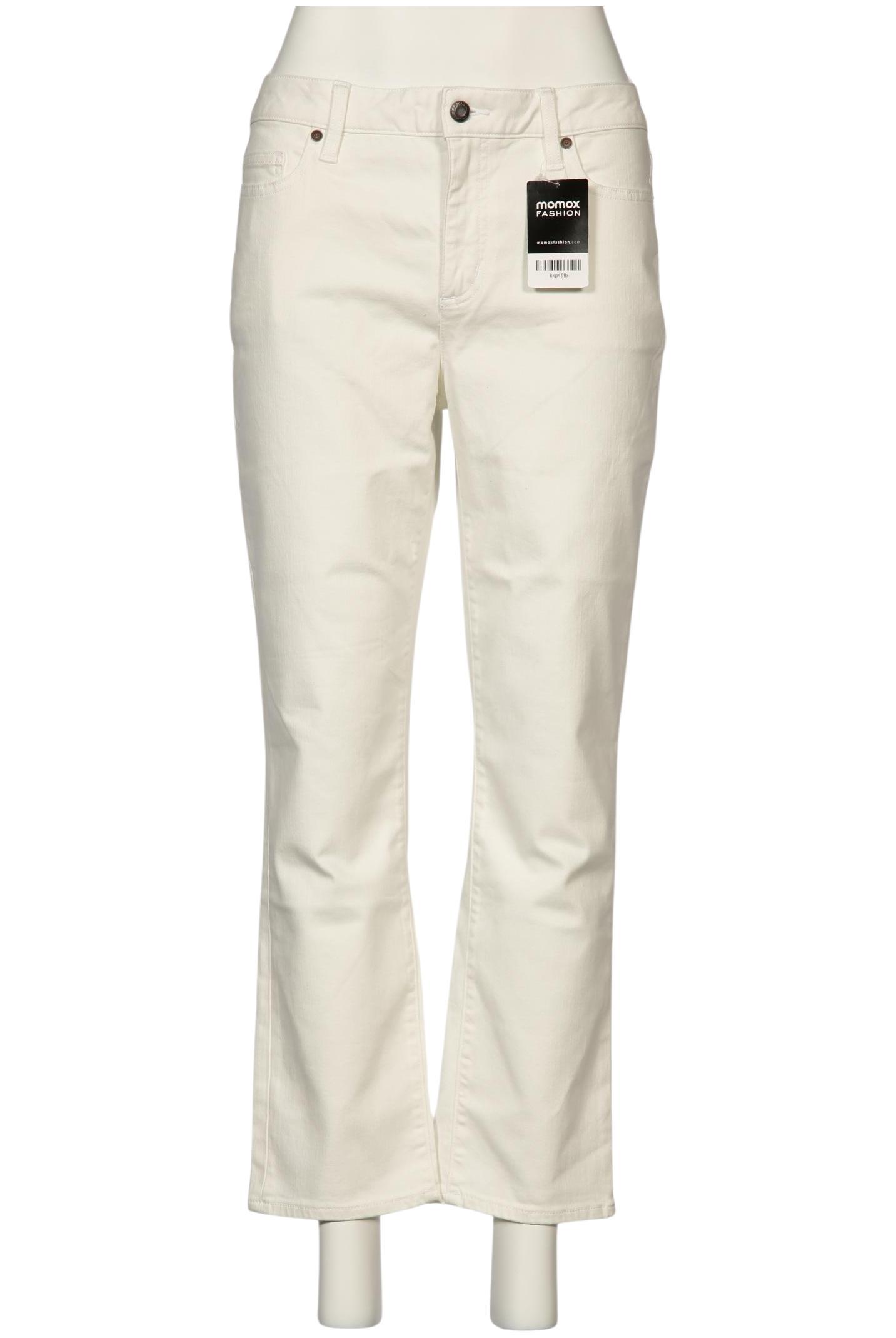 

Lands End Damen Jeans, cremeweiß, Gr. 42