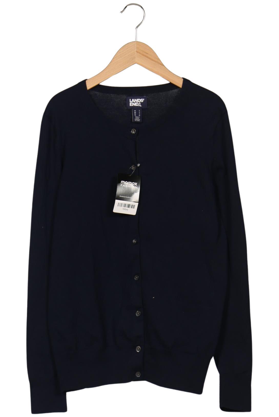 

Lands End Damen Strickjacke, marineblau, Gr. 36