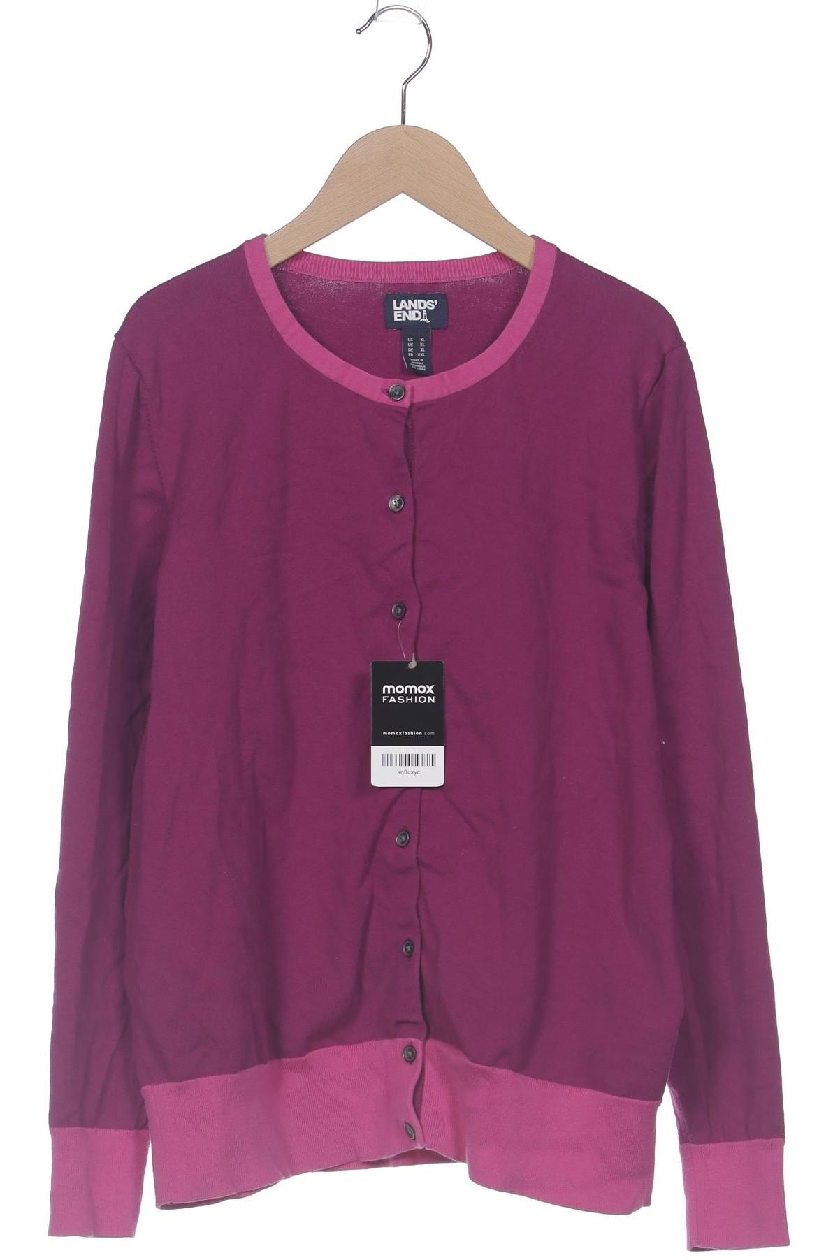 

Lands End Damen Strickjacke, pink, Gr. 44