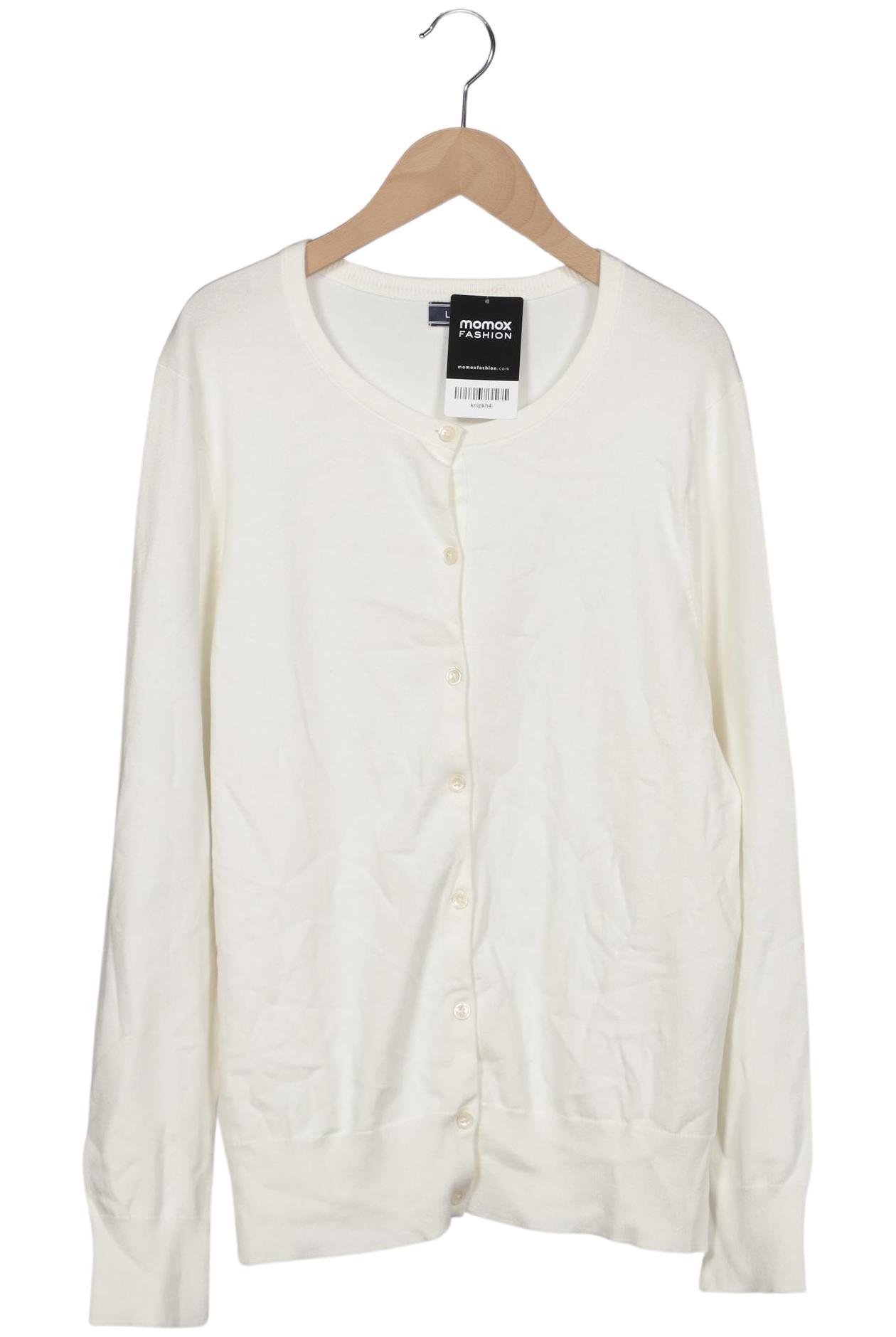 

Lands End Damen Strickjacke, cremeweiß, Gr. 42