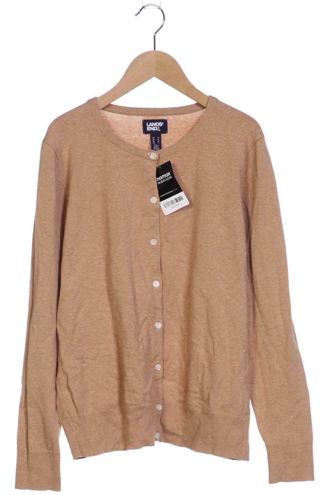 

Lands´End Damen Strickjacke, beige
