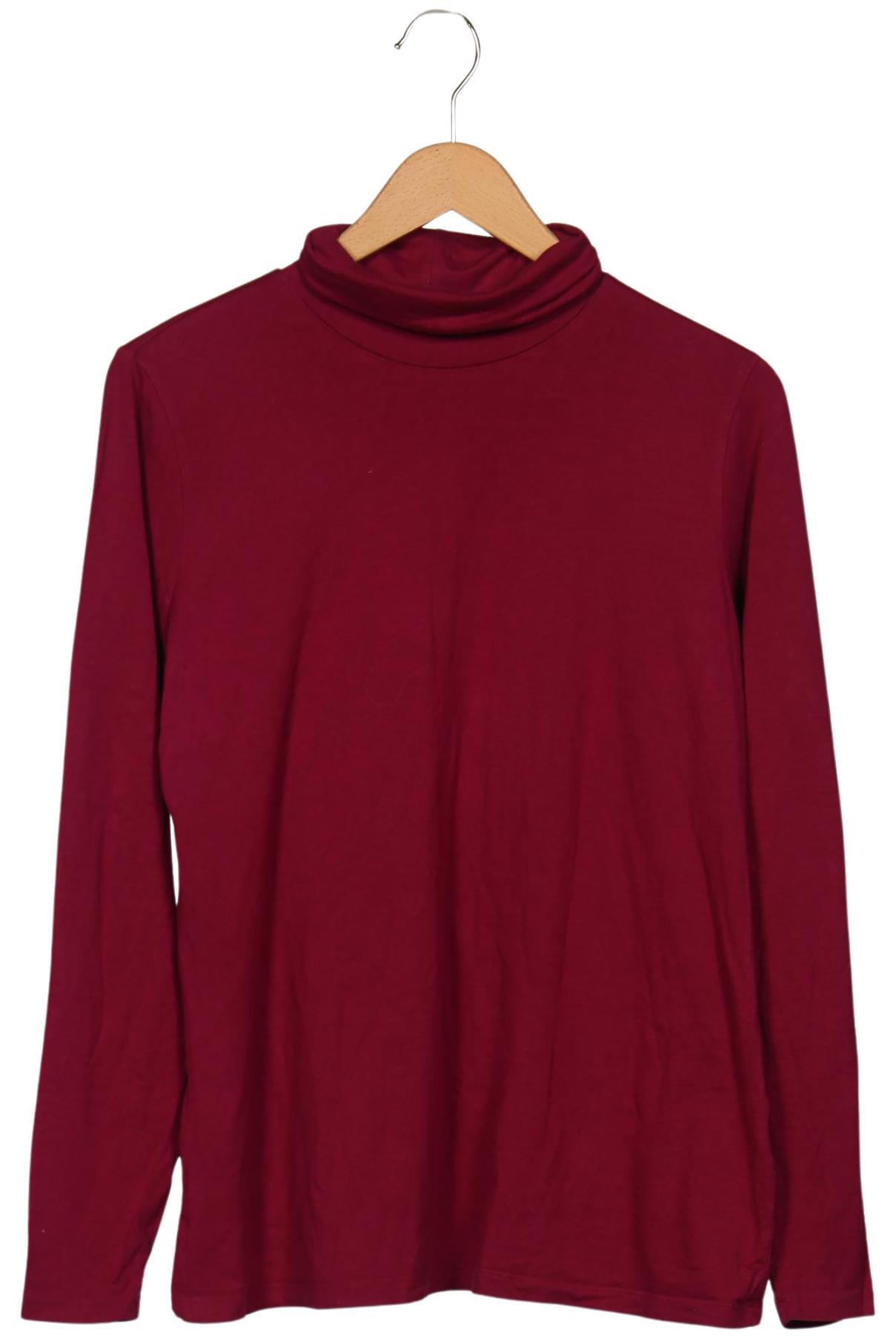 

Lands End Damen Langarmshirt, bordeaux, Gr. 44