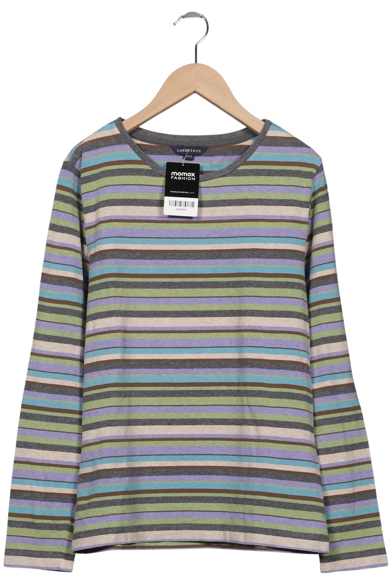 

Lands End Damen Langarmshirt, mehrfarbig, Gr. 38