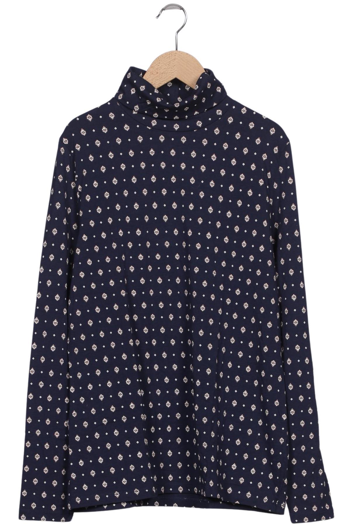 

Lands End Damen Langarmshirt, marineblau, Gr. 42